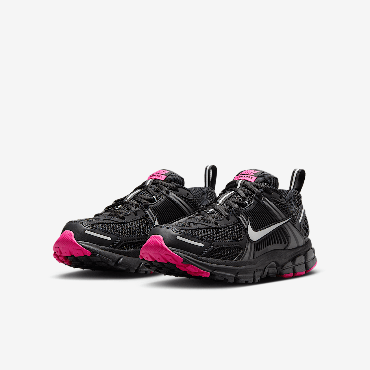Nike Vomero sneaker Zwart/Anthracite/Pink Blast/Metallic Platinum