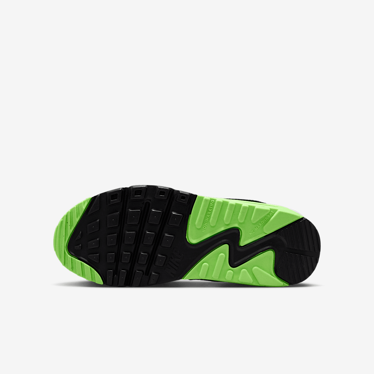 Nike Air max 90 sneaker Wit/Photon Dust/Lime Blast/Light Smoke Grey