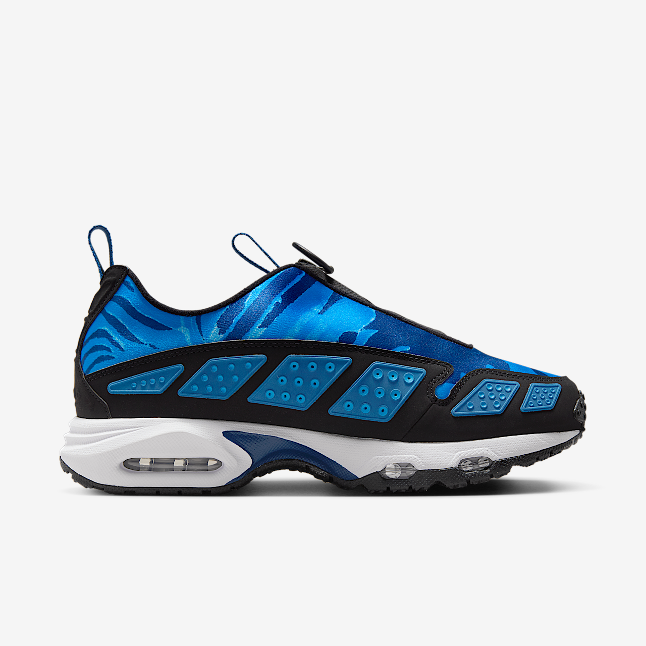 Nike Air Max SNDR sneaker Court Blue/Aluminum/Blue Tint/Zwart