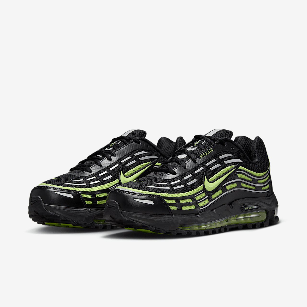 Nike Air Max sneaker Zwart/Zwart/Citron