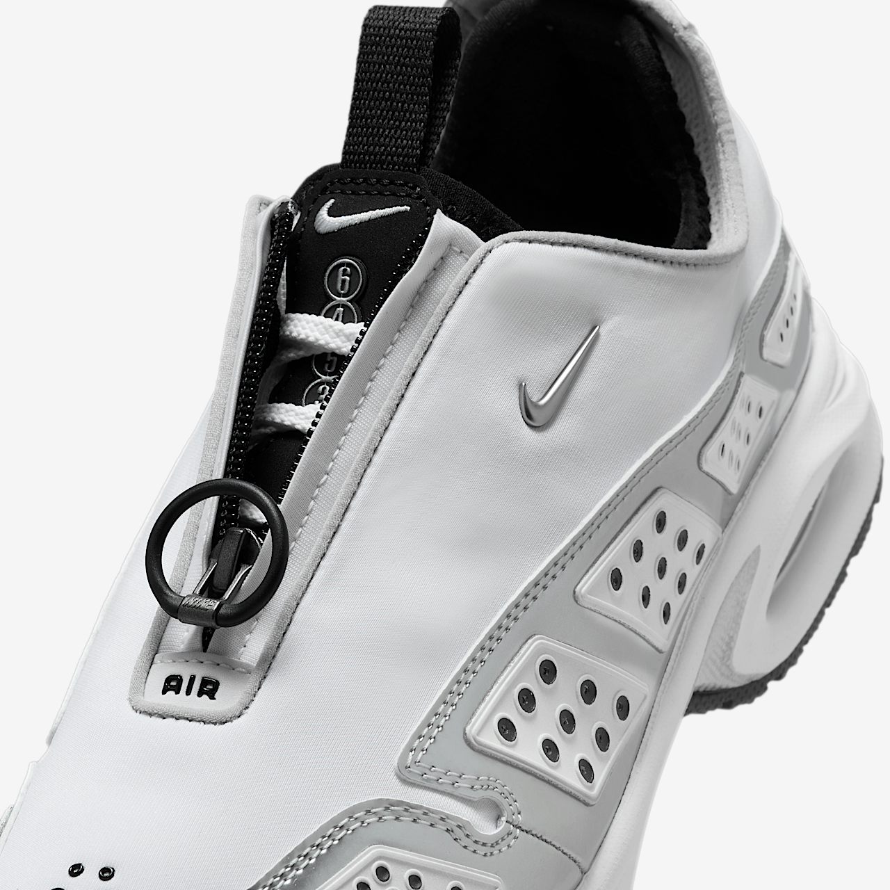 Nike Air Max SNDR sneaker Wit/Zwart/Metallic Silver