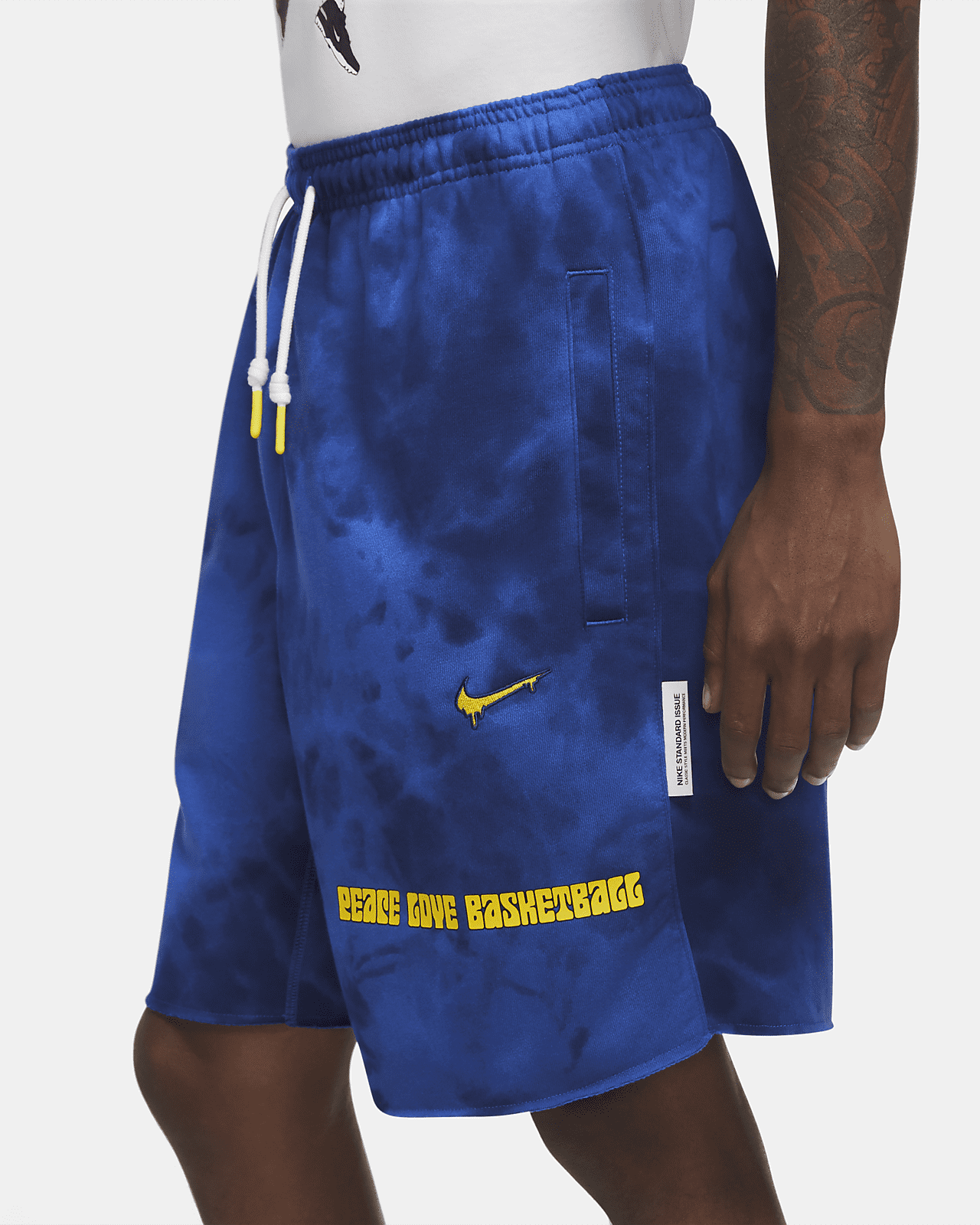 nike peace love and basketball shorts