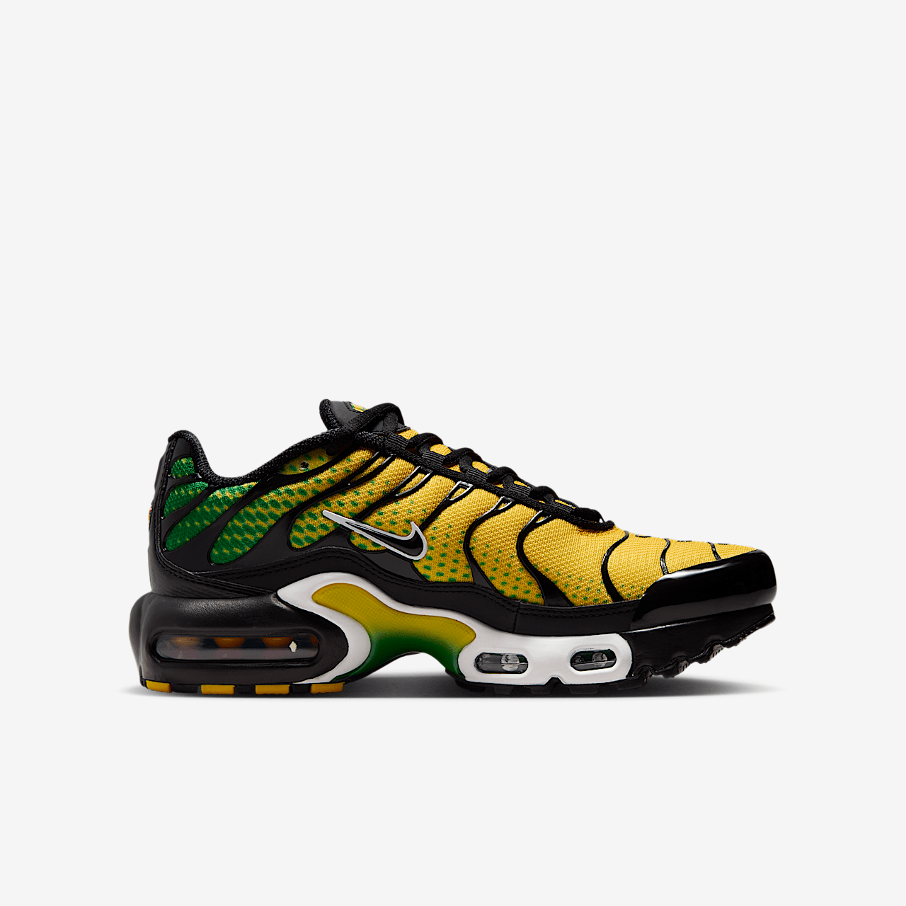 Nike Air Max Plus sneaker Varsity Maize/Pine Green/Wit/Zwart
