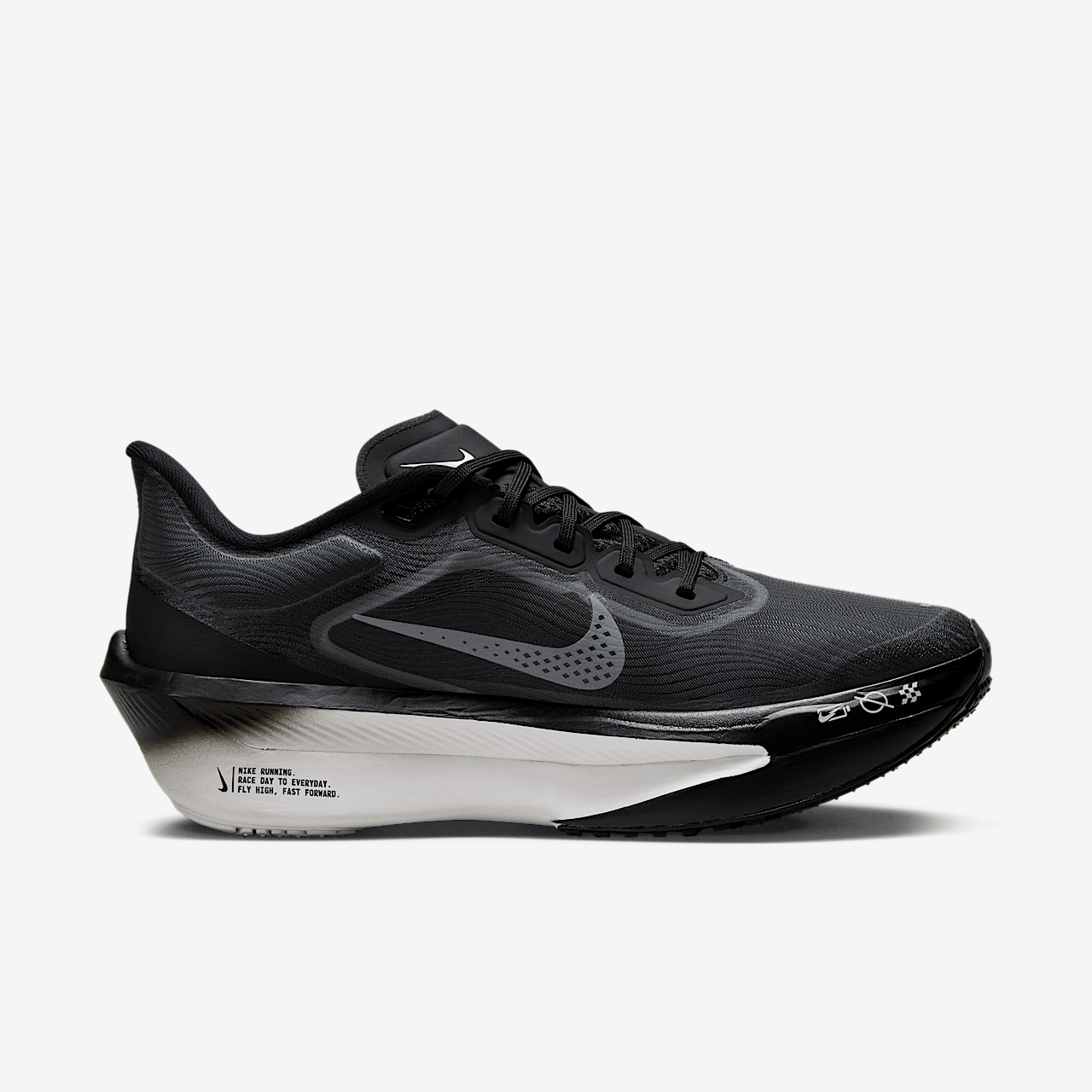 Nike  sneaker Zwart/Light Smoke Grey/Wit