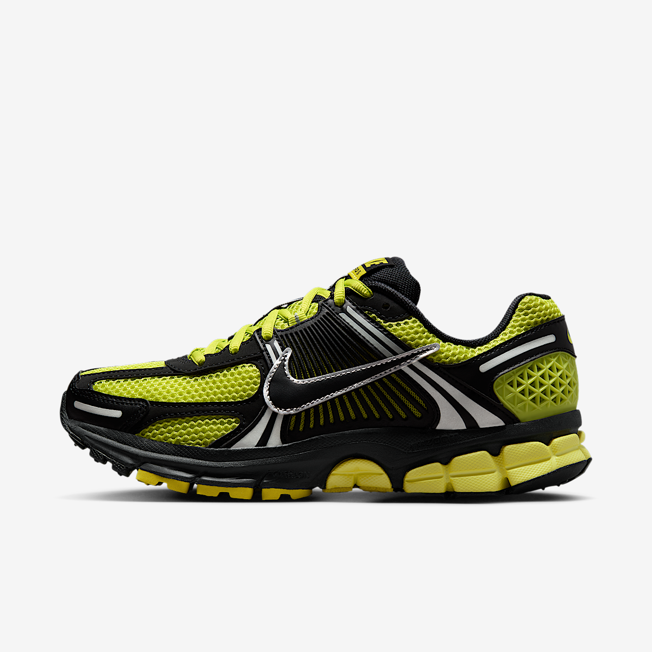 Nike Vomero sneaker Zwart/Metallic Platinum/Bright Cactus/Cyber