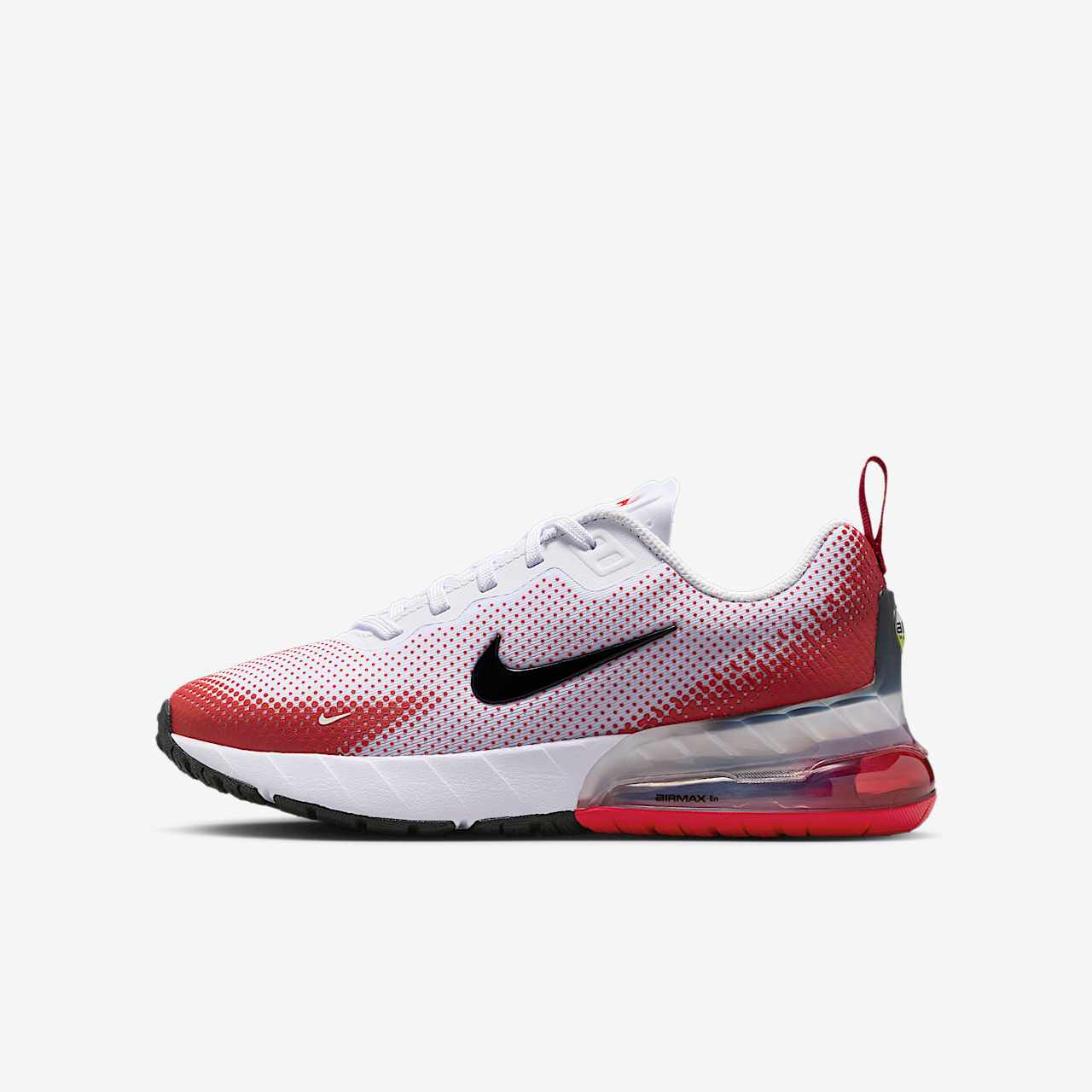 Nike Air Max sneaker Wit/Gym Red/Zwart/University Red