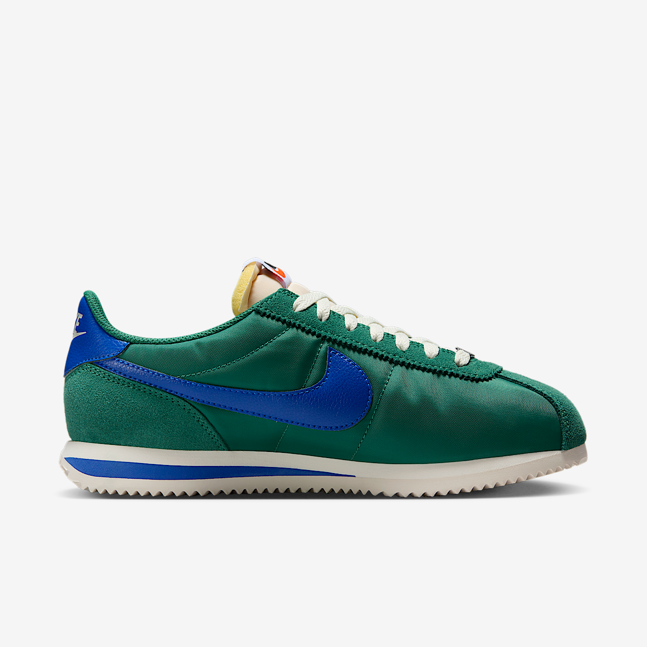 Nike Cortez sneaker Evergreen Aura/Sail/Wit/Hyper Royal