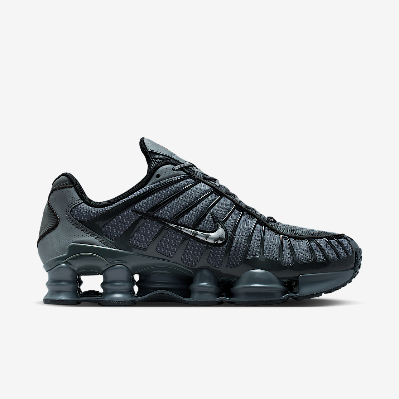 Nike Nike Shox sneaker Iron Grey/Zwart/Light Smoke Grey/Metallic Silver