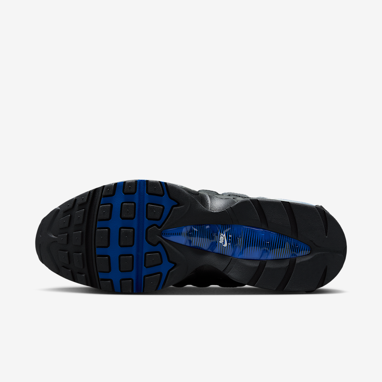 Nike Air Max sneaker Zwart/Zwart/Dark Grey/Game Royal