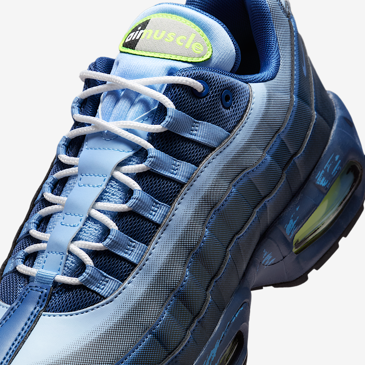 Nike Air Max sneaker Psychic Blue/Stone Blue/Volt/Mystic Navy