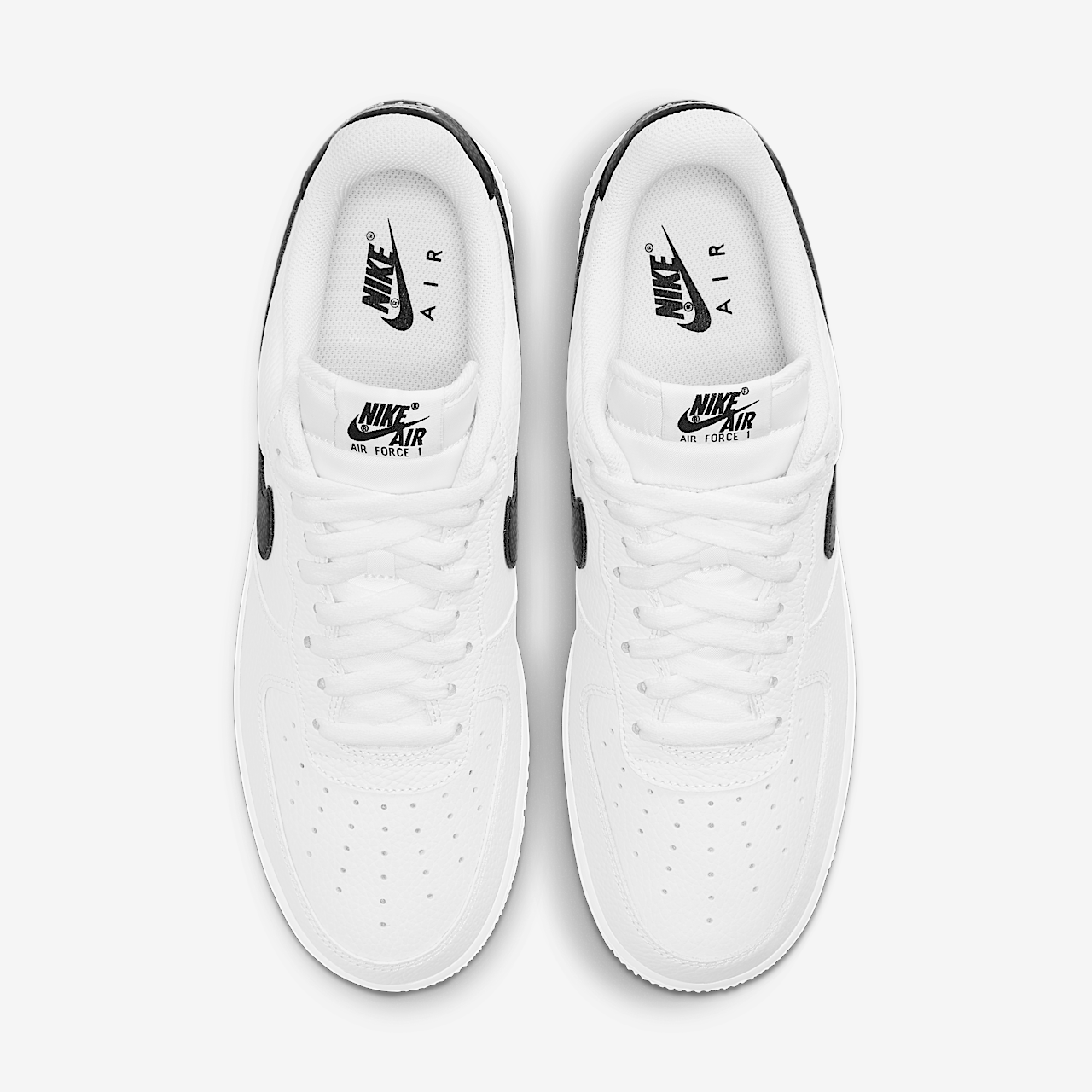Nike Air Force 1 sneaker Wit/Zwart