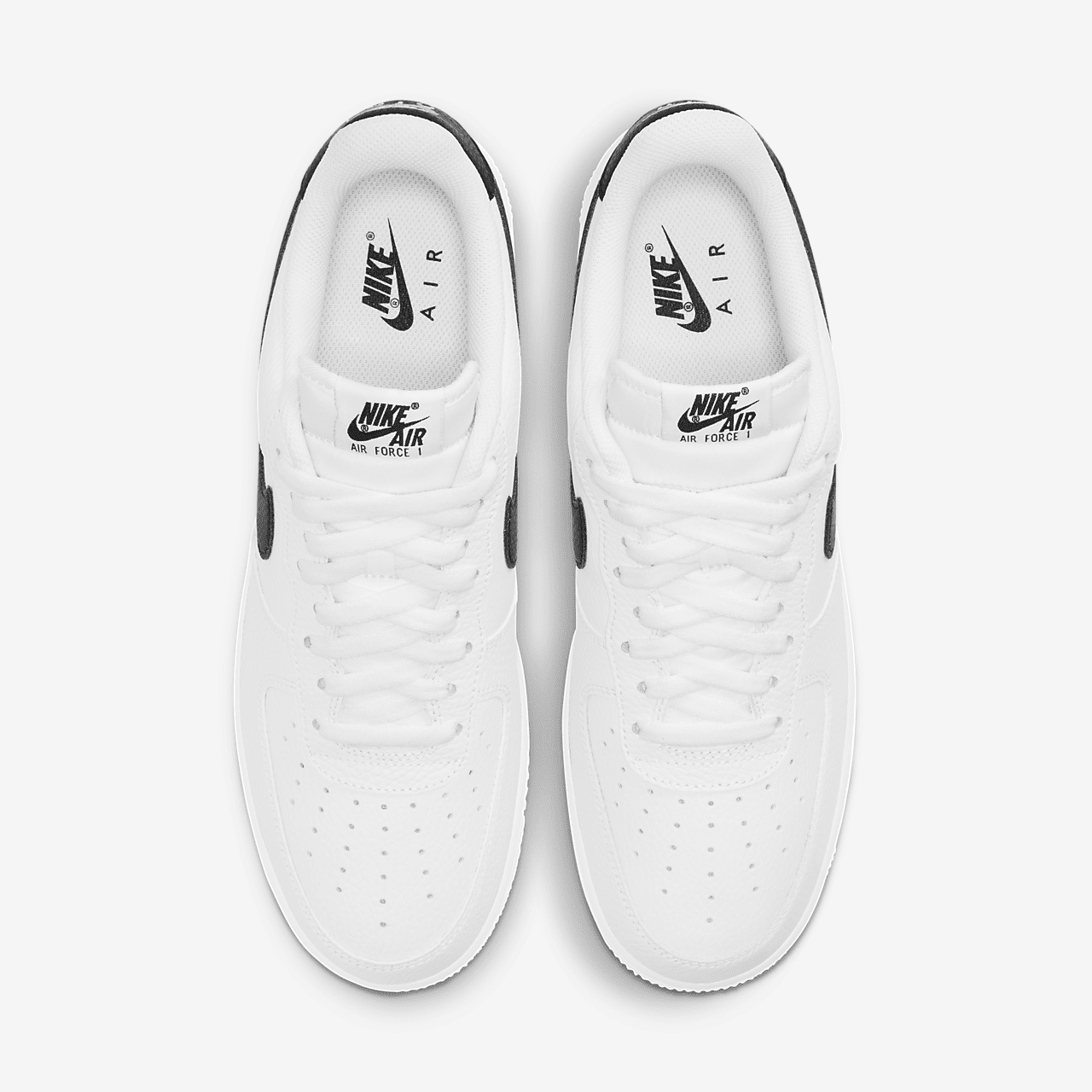 Nike Air Force 1 sneaker Wit/Zwart