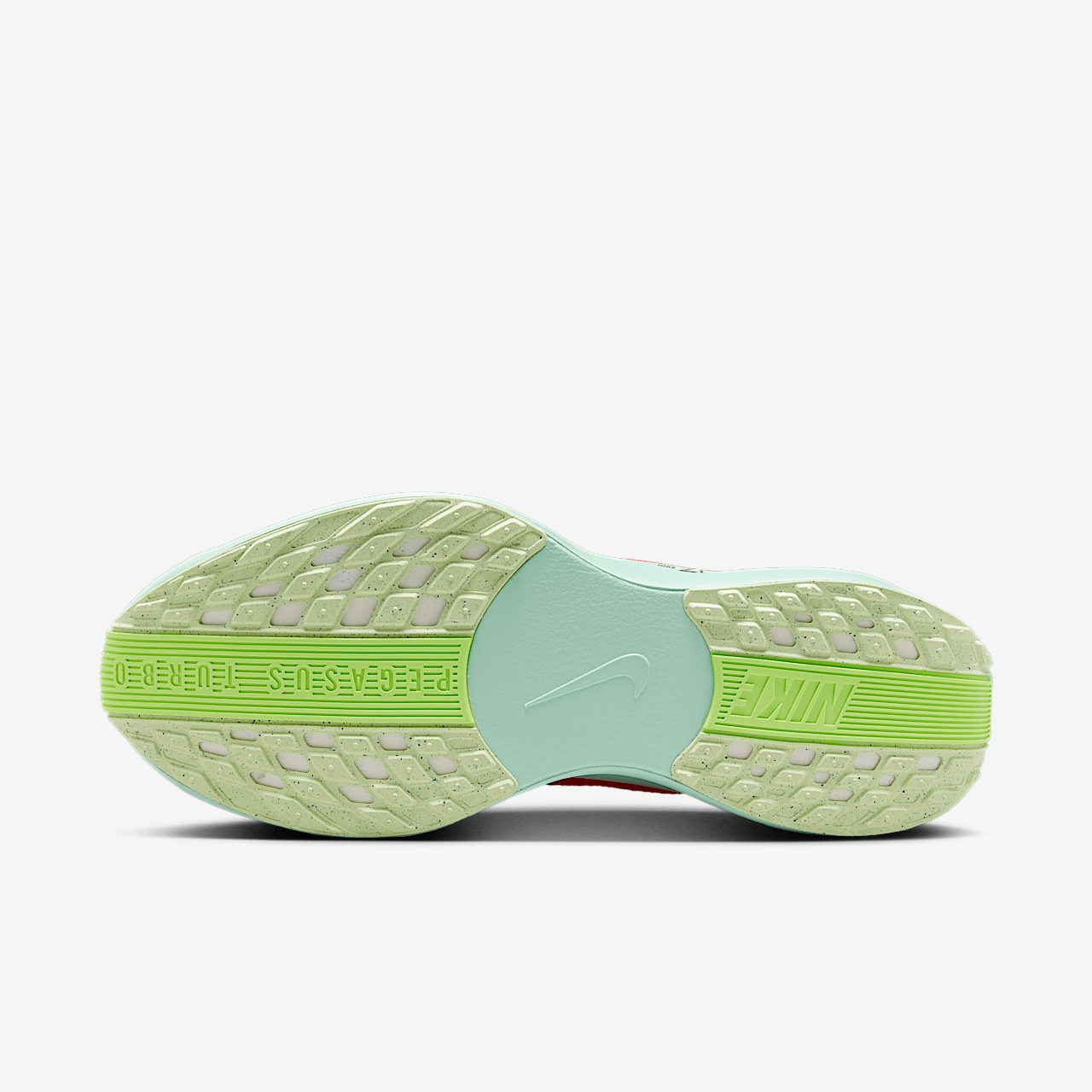 Nike Pegasus sneaker Bright Crimson/Lime Blast/Mint Foam/Cave Purple