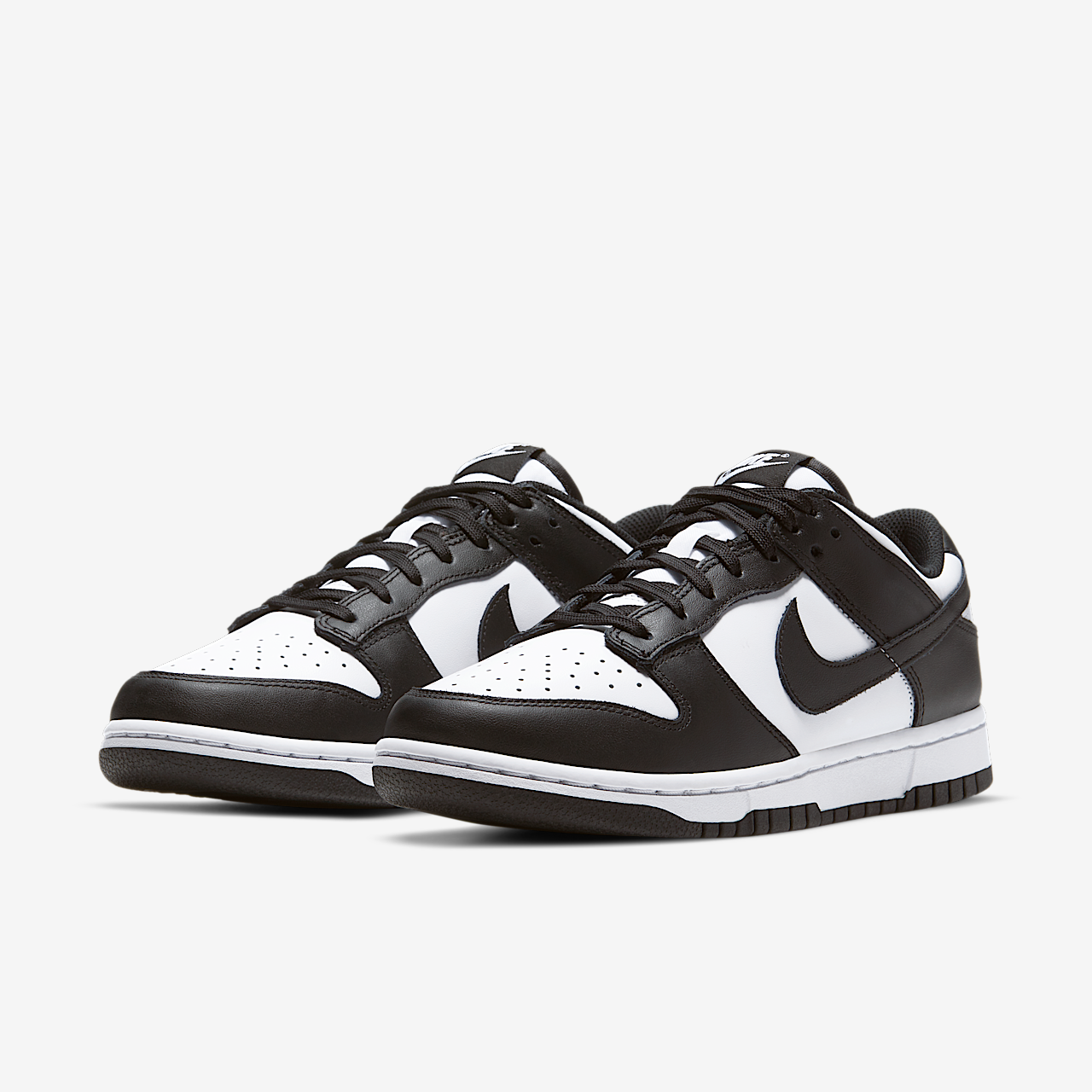 Nike Dunk Low sneaker Wit/Wit/Zwart