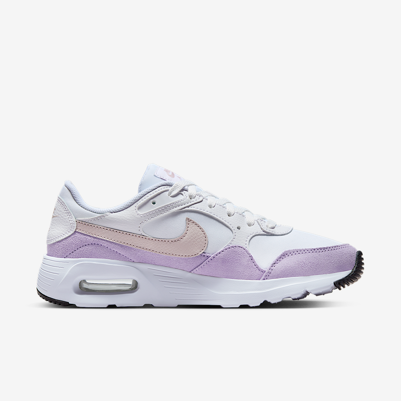 Nike Air Max SC sneaker Wit/Violet Mist/Zwart/Platinum Violet