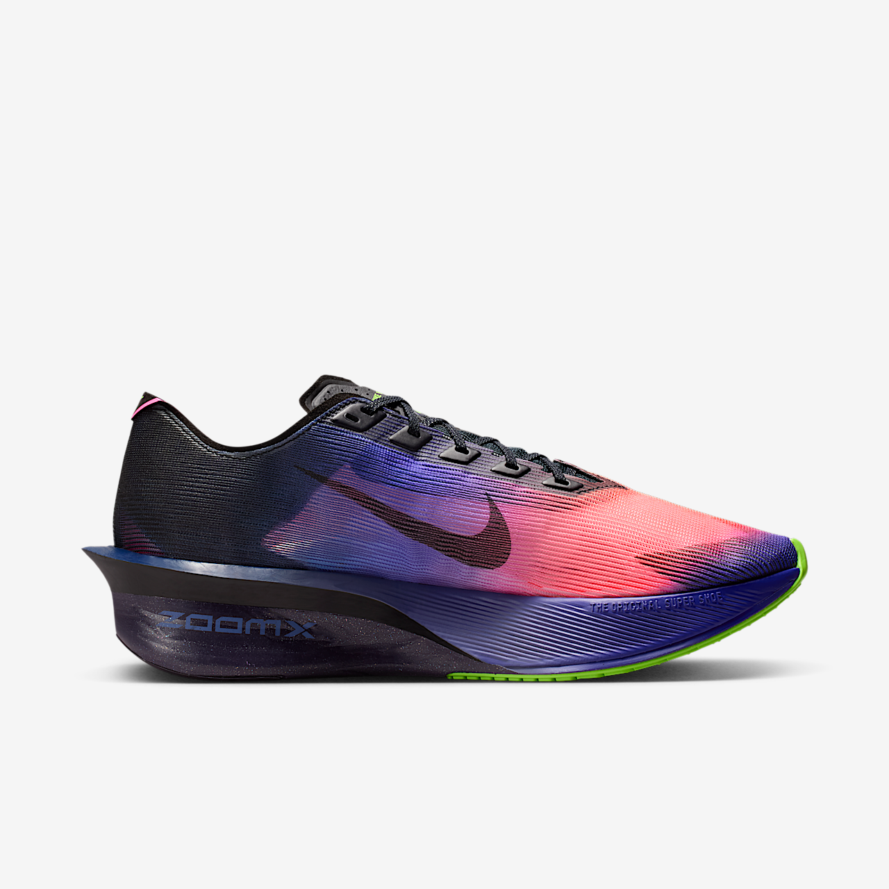 Nike  sneaker Dark Obsidian/Purple Dynasty/Flash Crimson/Zwart