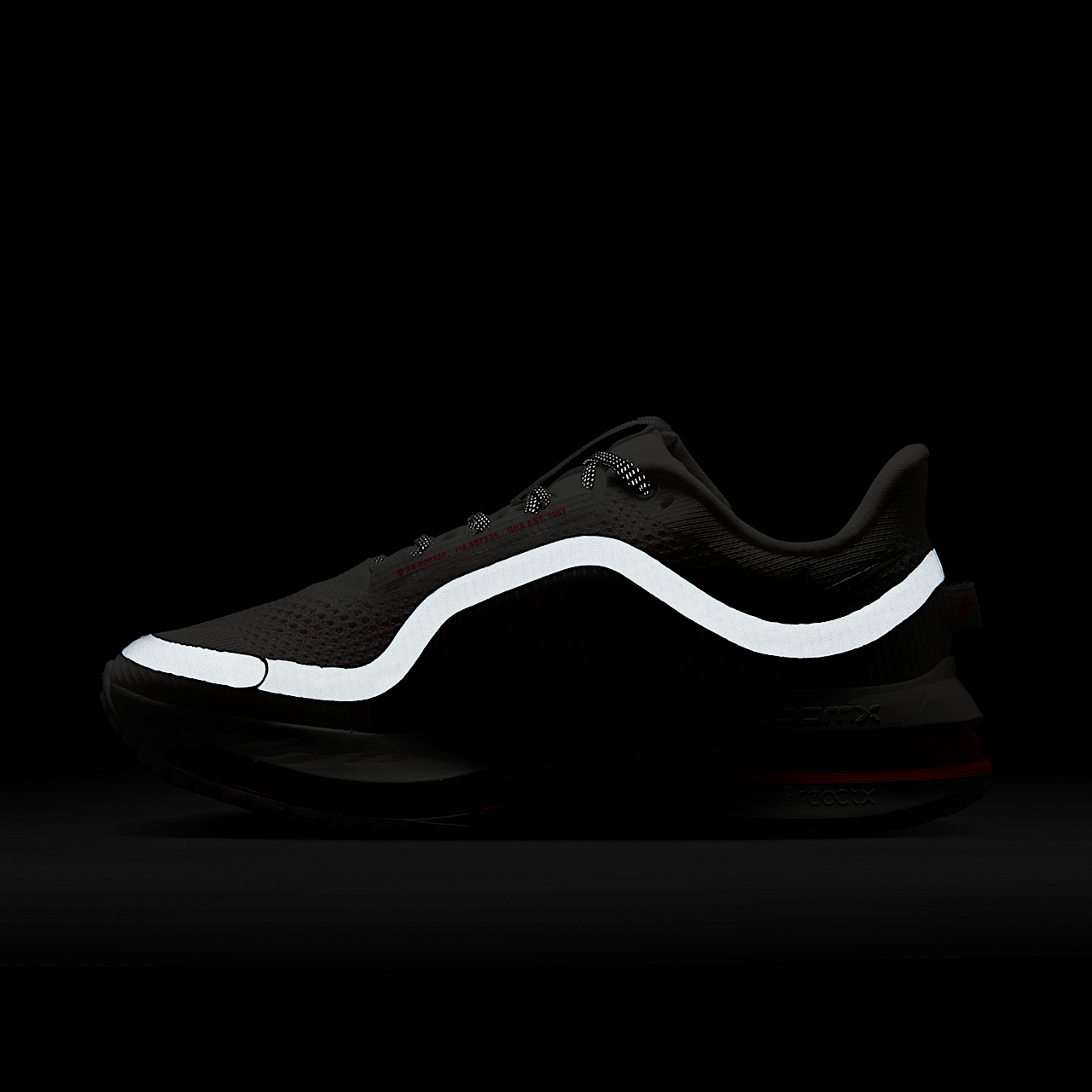 Nike Pegasus sneaker Summit White/Bright Crimson/Phantom/Zwart