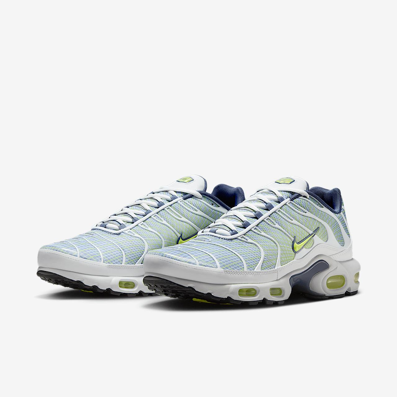 Nike Air Max Plus sneaker Pebble Grey/Steel/Wit/Lime