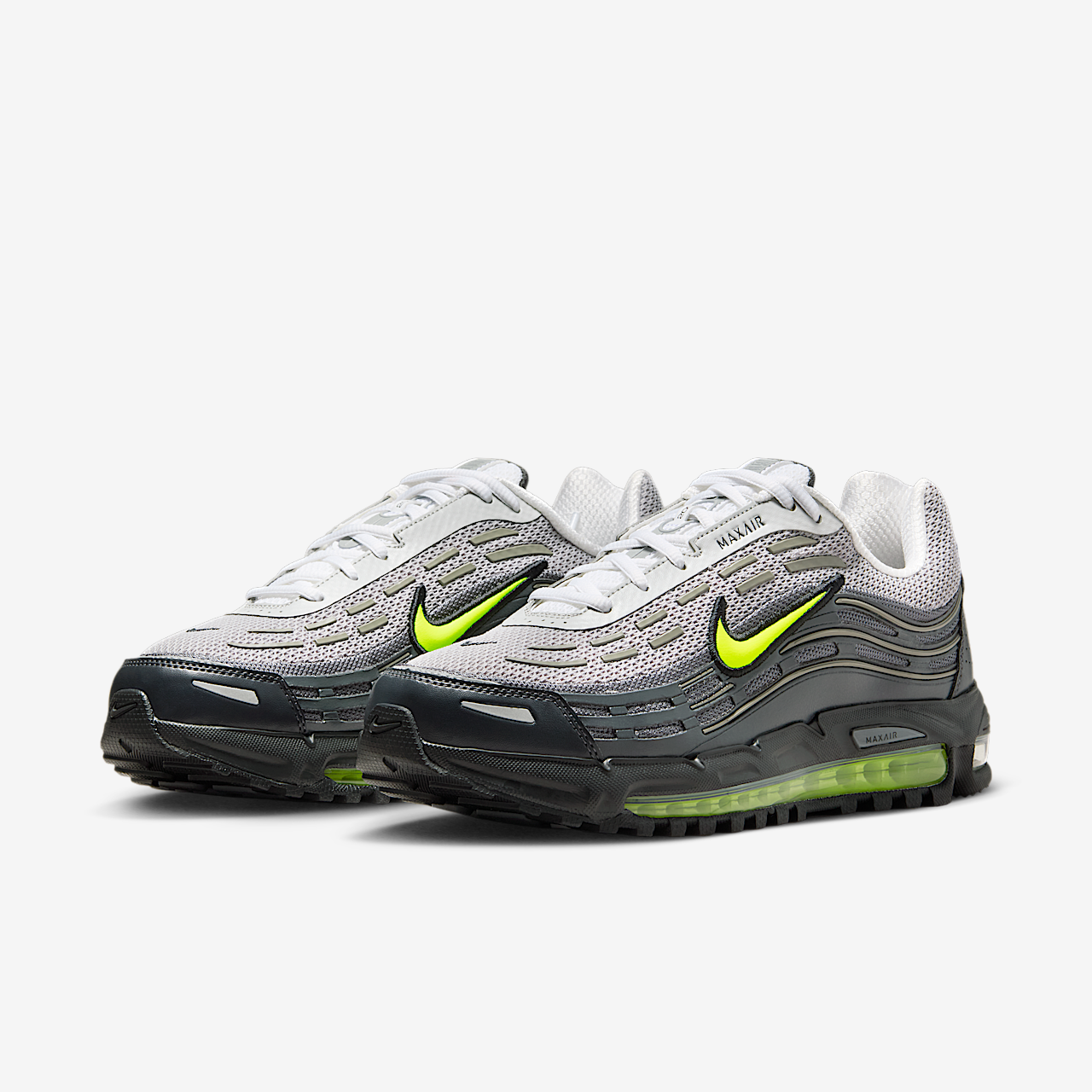 Nike Air Max sneaker Pearl Grey/Anthracite/Light Graphite/Neon Yellow