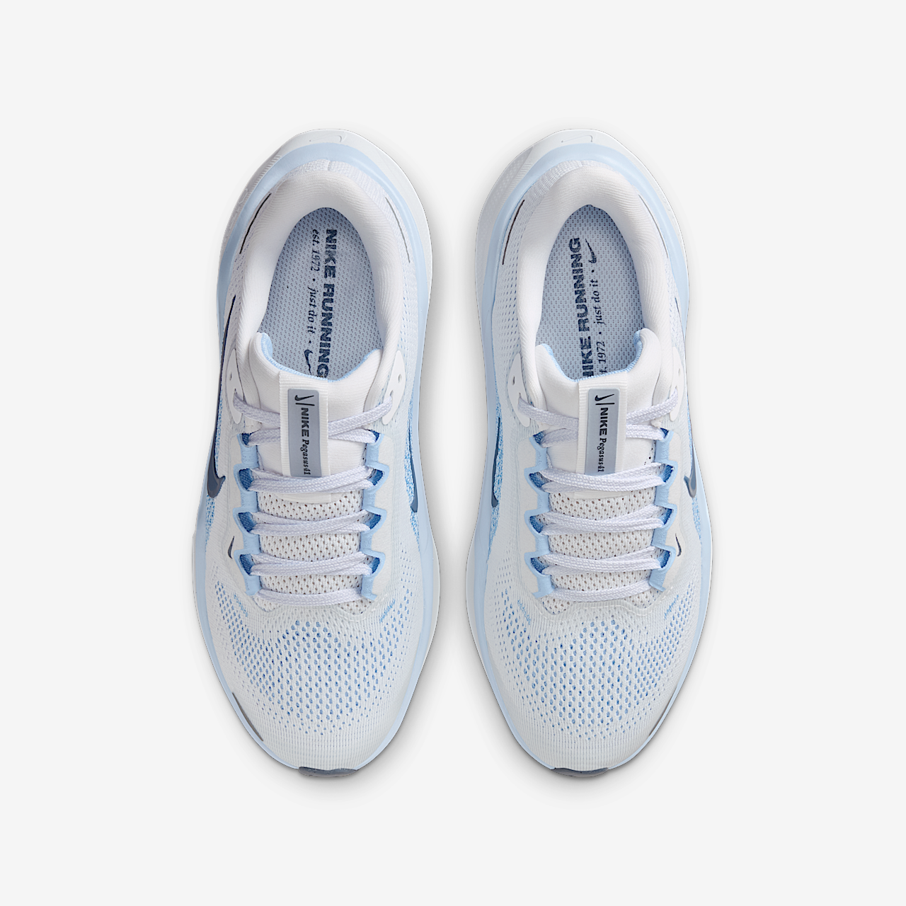 Nike Pegasus sneaker Wit/Aluminum/Football Grey/Diffused Blue