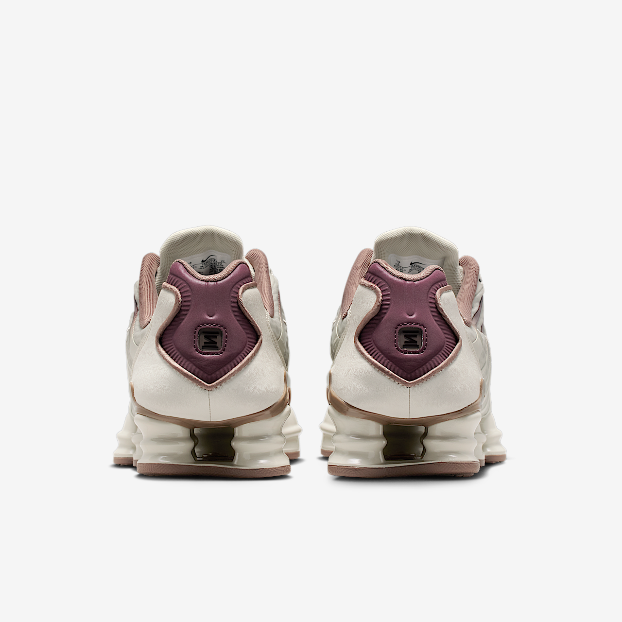 Nike Nike Shox sneaker Light Bone/Mink Brown/Burgundy Crush