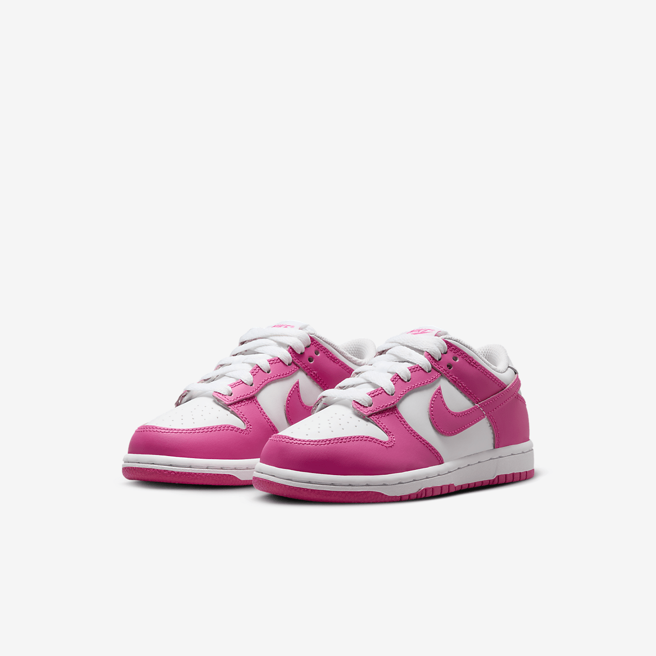 Nike Dunk Low sneaker Laser Fuchsia/Wit/Laser Fuchsia