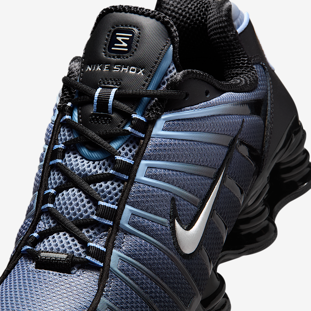 Nike Nike Shox sneaker Zwart/Cobalt Bliss/Ashen Slate/Reflect Silver