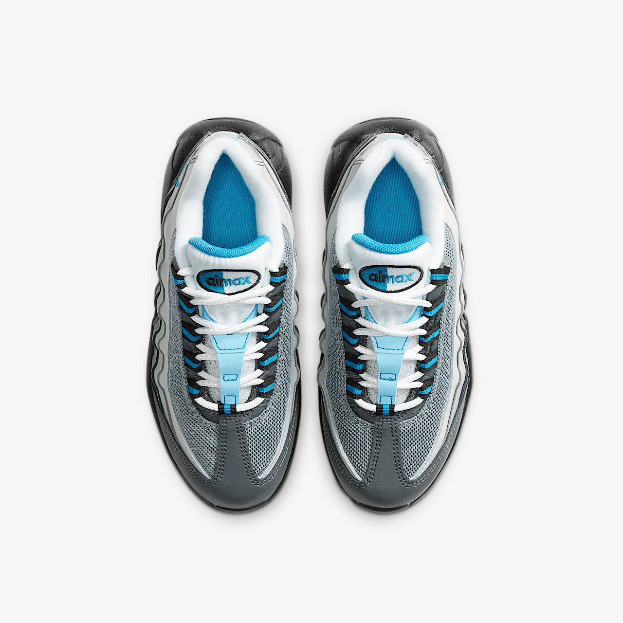 Nike Air Max 95 sneaker Dark Grey/Cool Grey/Wolf Grey/Laser Blue