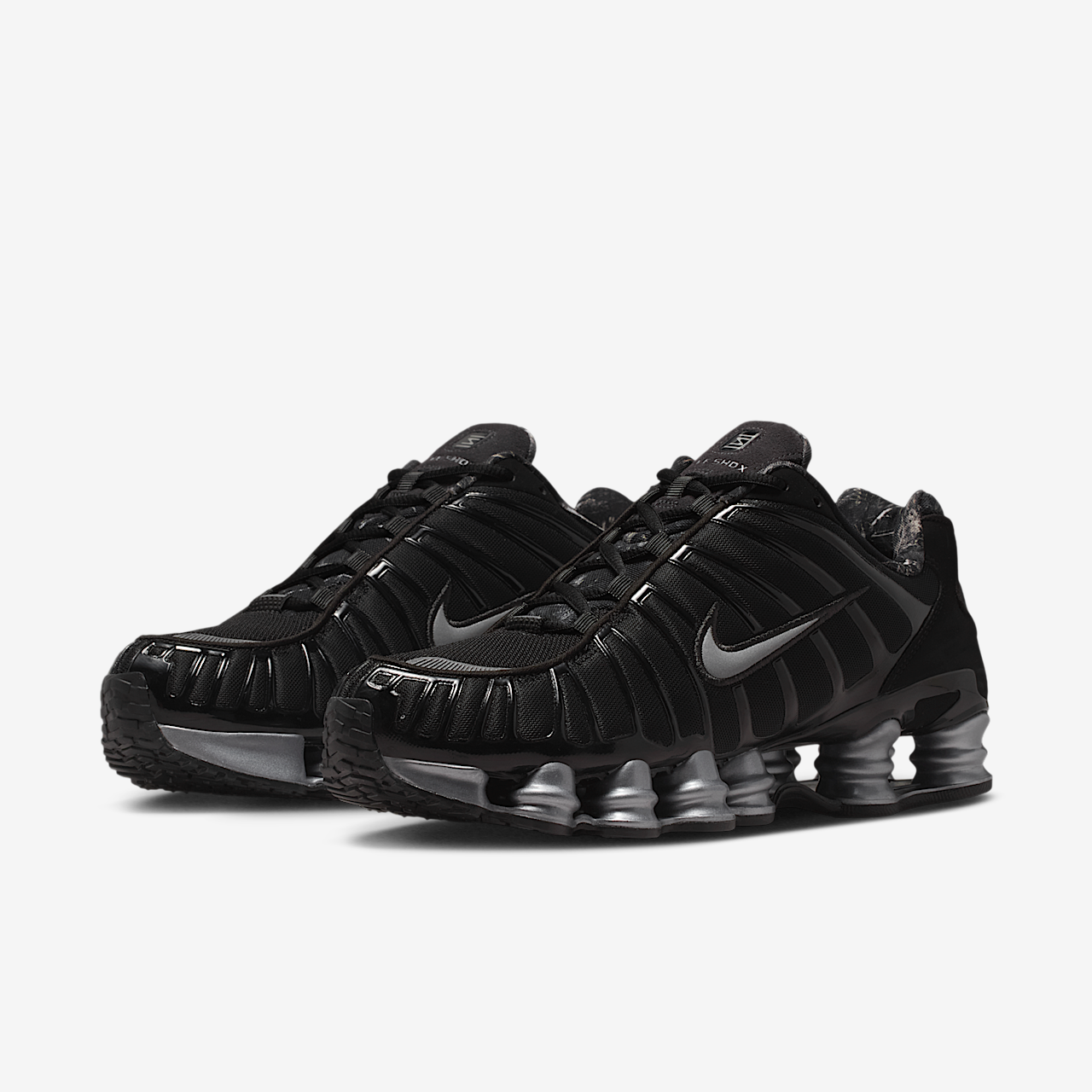 Nike Nike Shox sneaker Zwart/Metallic Cool Grey/Dark Smoke Grey