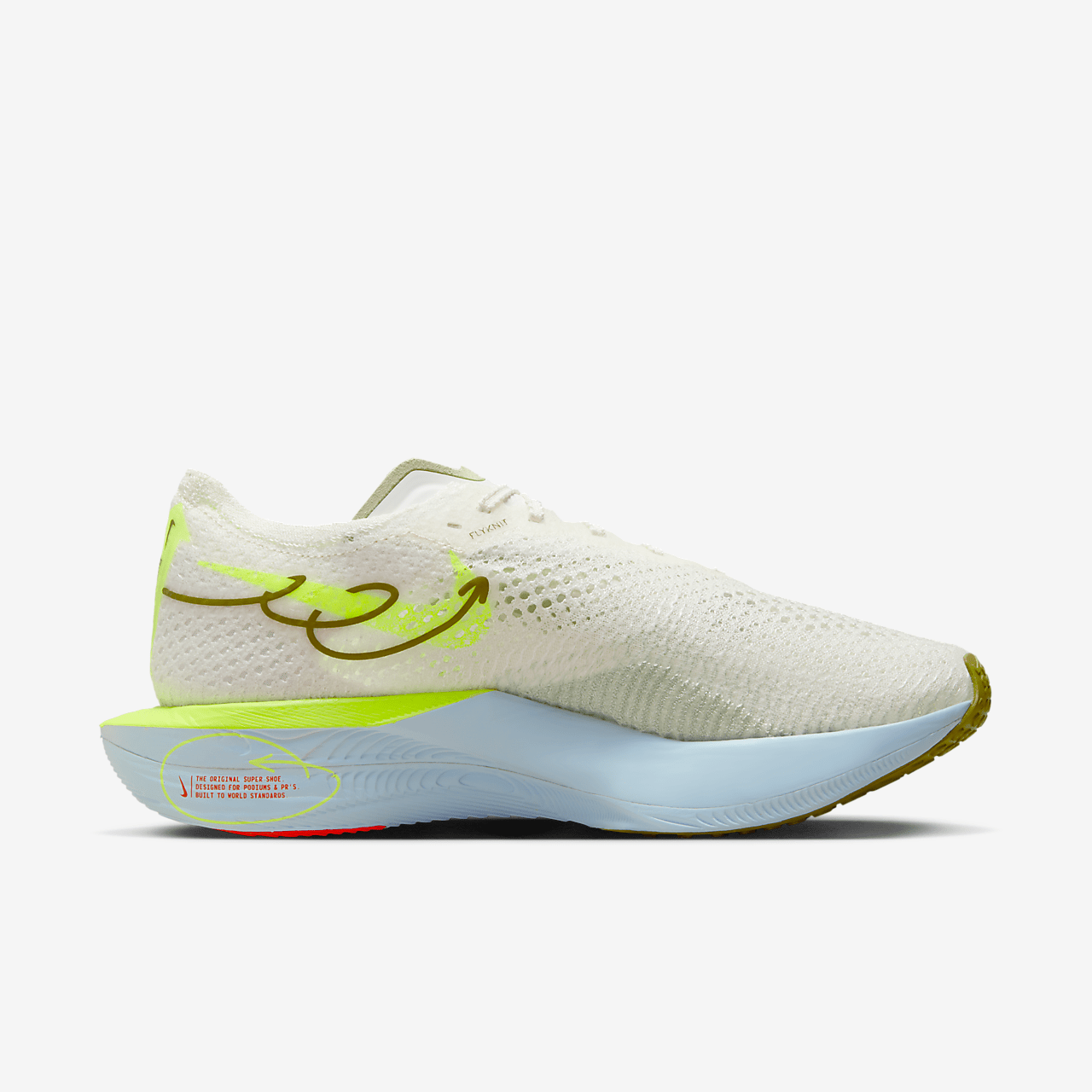 Nike  sneaker Sail/Olive Aura/Volt/Glacier Blue