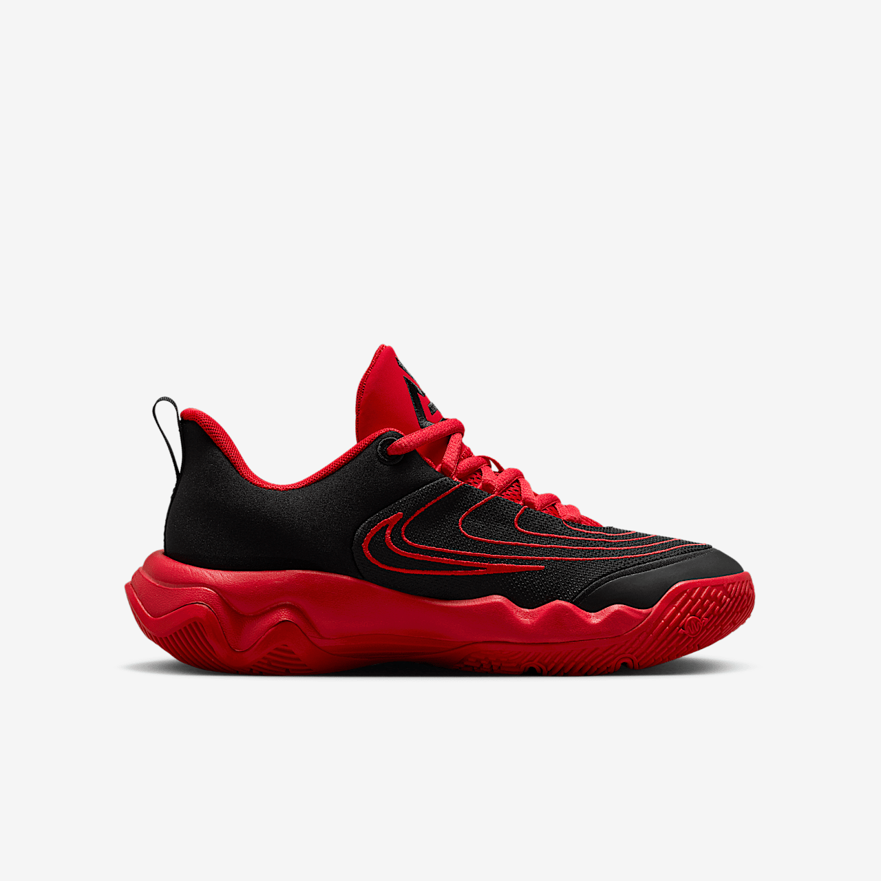 Nike  sneaker Zwart/University Red/Team Red