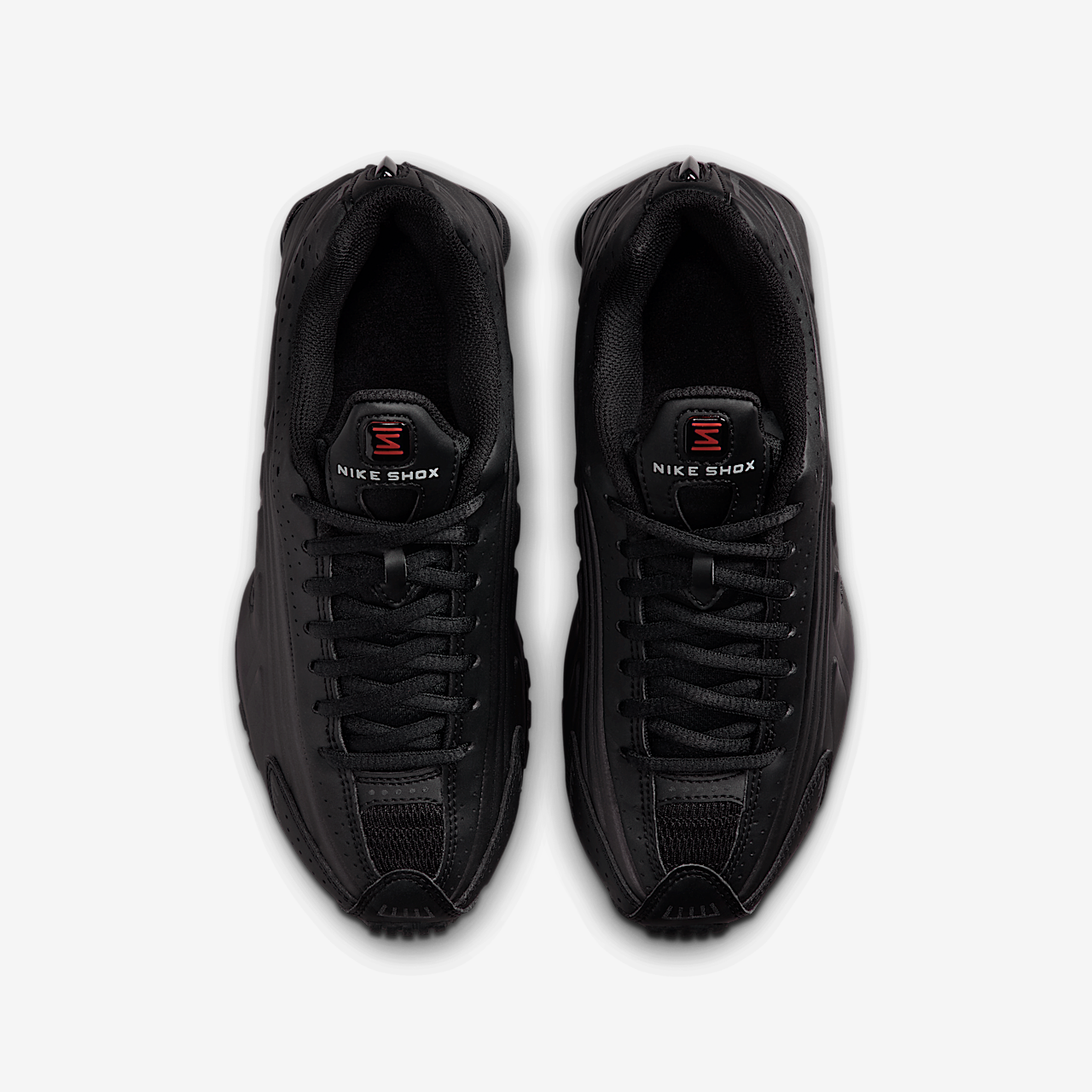 Nike Nike Shox sneaker Zwart/Zwart/Bright Crimson/Zwart