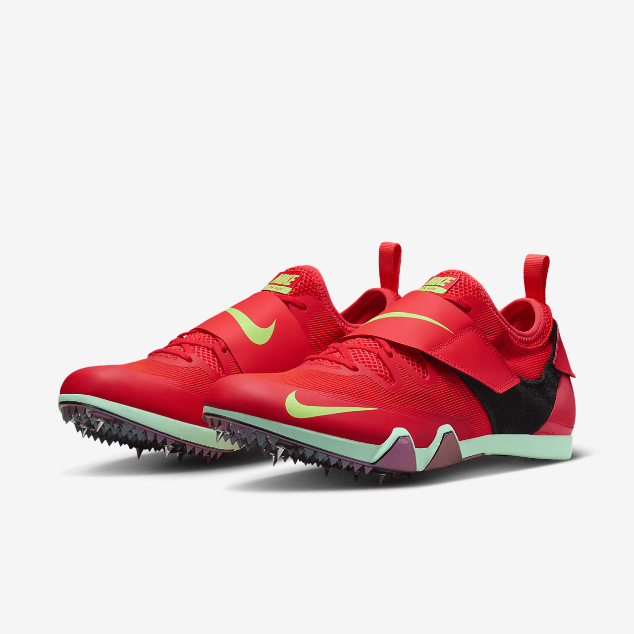 Nike  sneaker Bright Crimson/Lime Blast/Mint Foam/Washed Coral