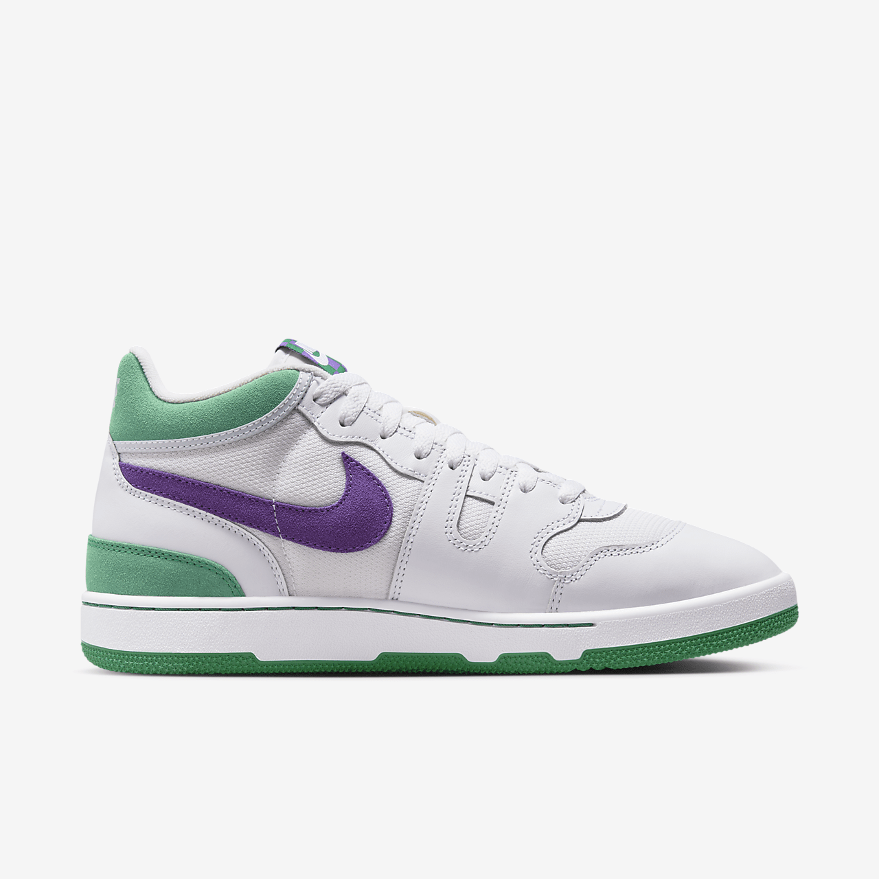 Nike  sneaker Wit/Court Green/Hyper Grape