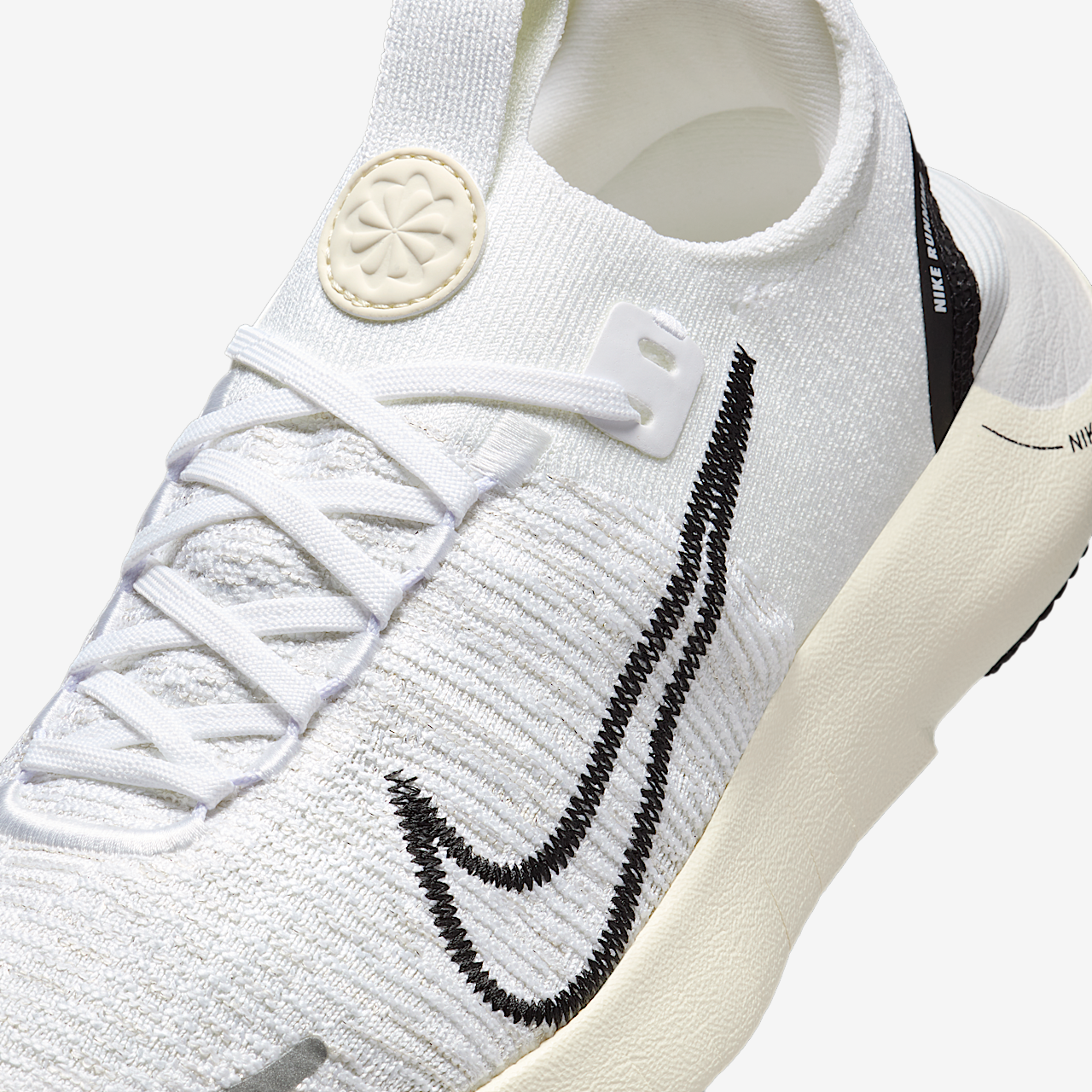 Nike Free sneaker Wit/Coconut Milk/Photon Dust/Zwart