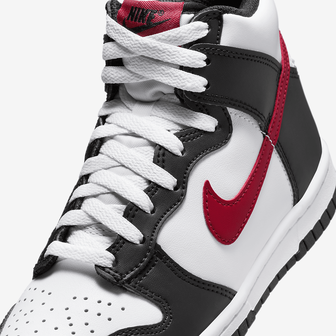 Nike Dunk High sneaker Wit/Zwart/Gym Red