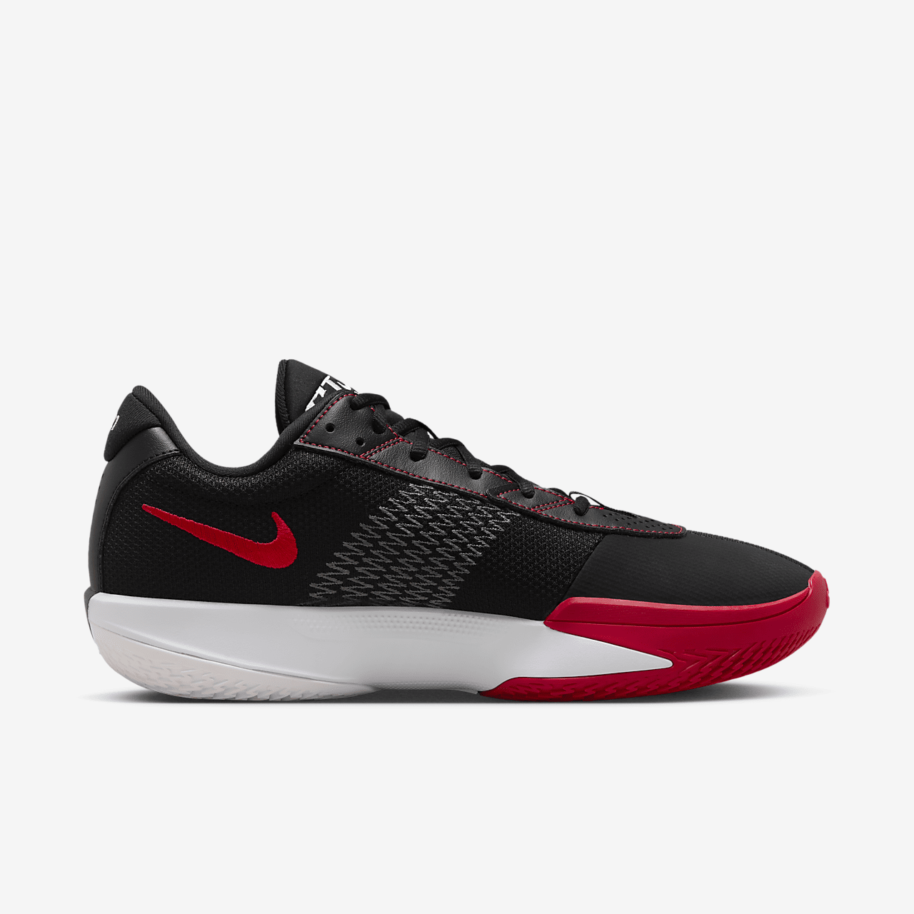 Nike  sneaker Zwart/University Red/Iron Grey/Wit