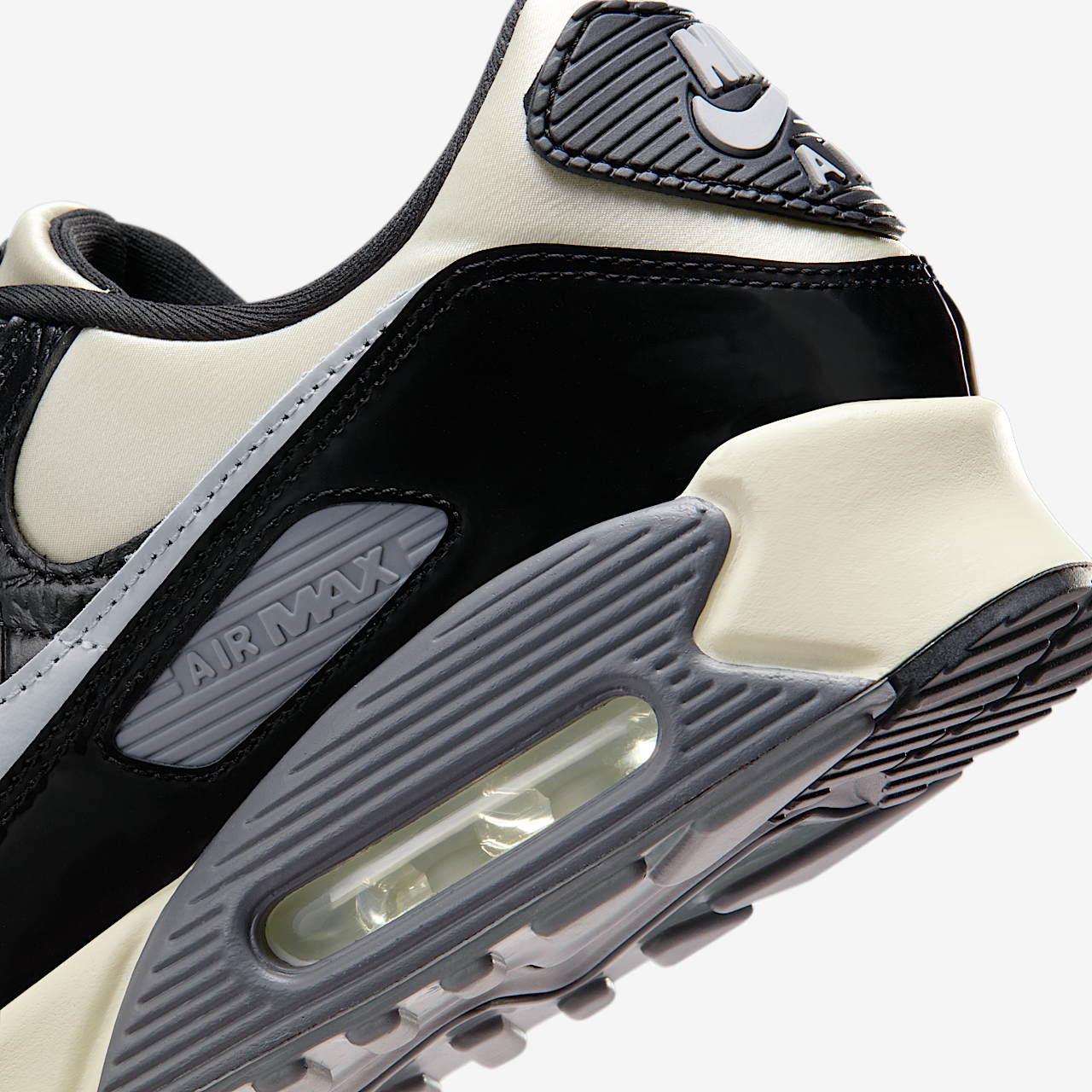 Nike Air Max sneaker Sail/Zwart/Anthracite/Light Smoke Grey