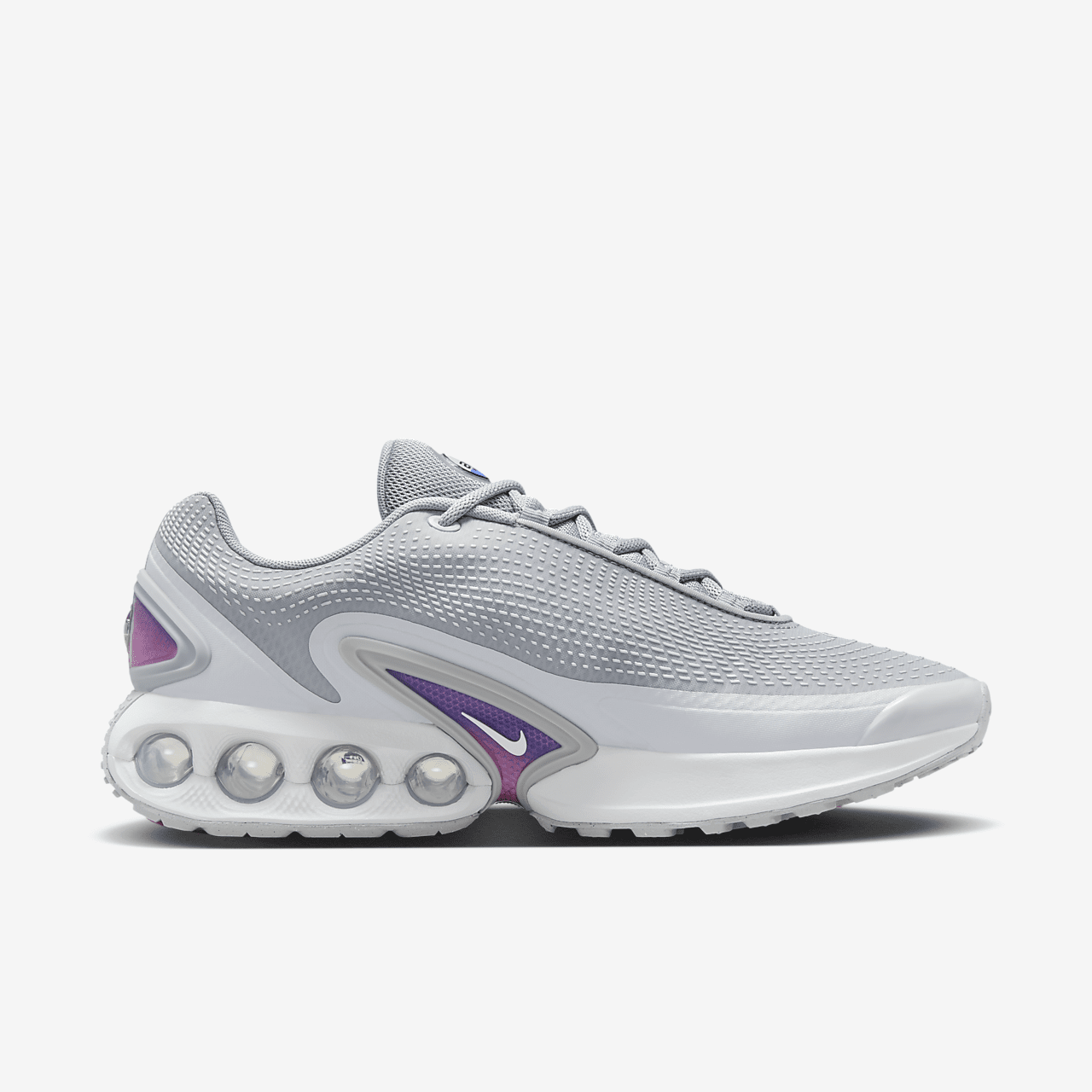 Nike Air Max DN sneaker Light Smoke Grey/Photon Dust/Persian Violet/Zwart