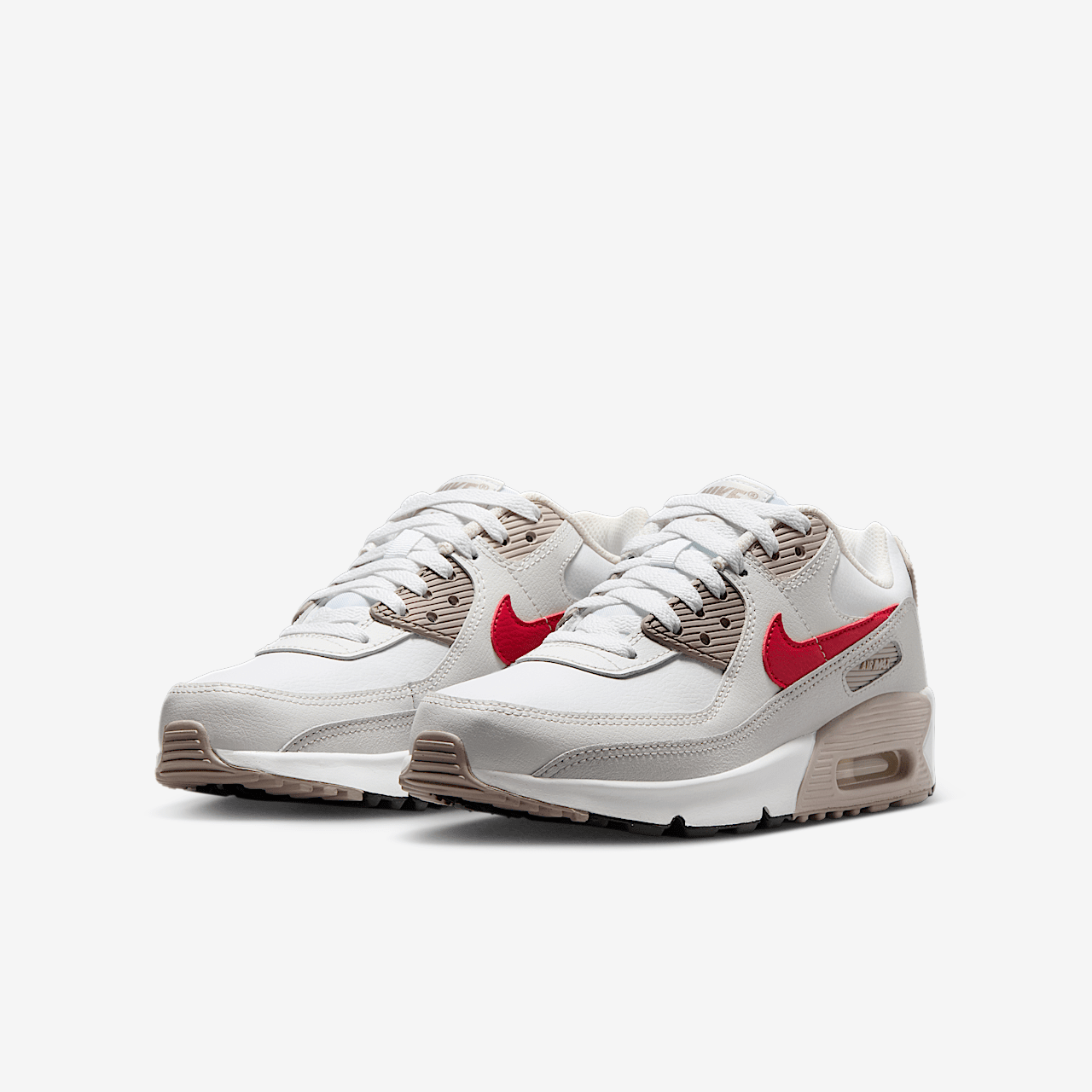 Nike Air max 90 sneaker Wit/College Grey/Vast Grey/University Red
