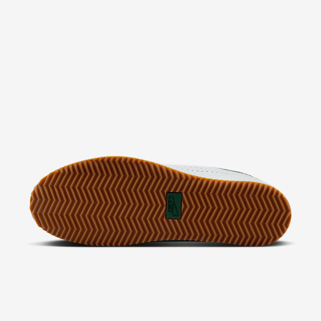 Nike Cortez sneaker Wolf Grey/Summit White/Gum Medium Brown/Sport Green