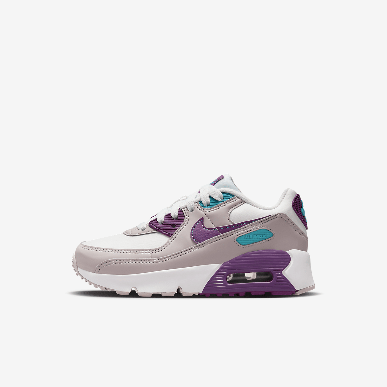 Nike Air max 90 sneaker Summit White/Platinum Violet/Aquamarine/Viotech