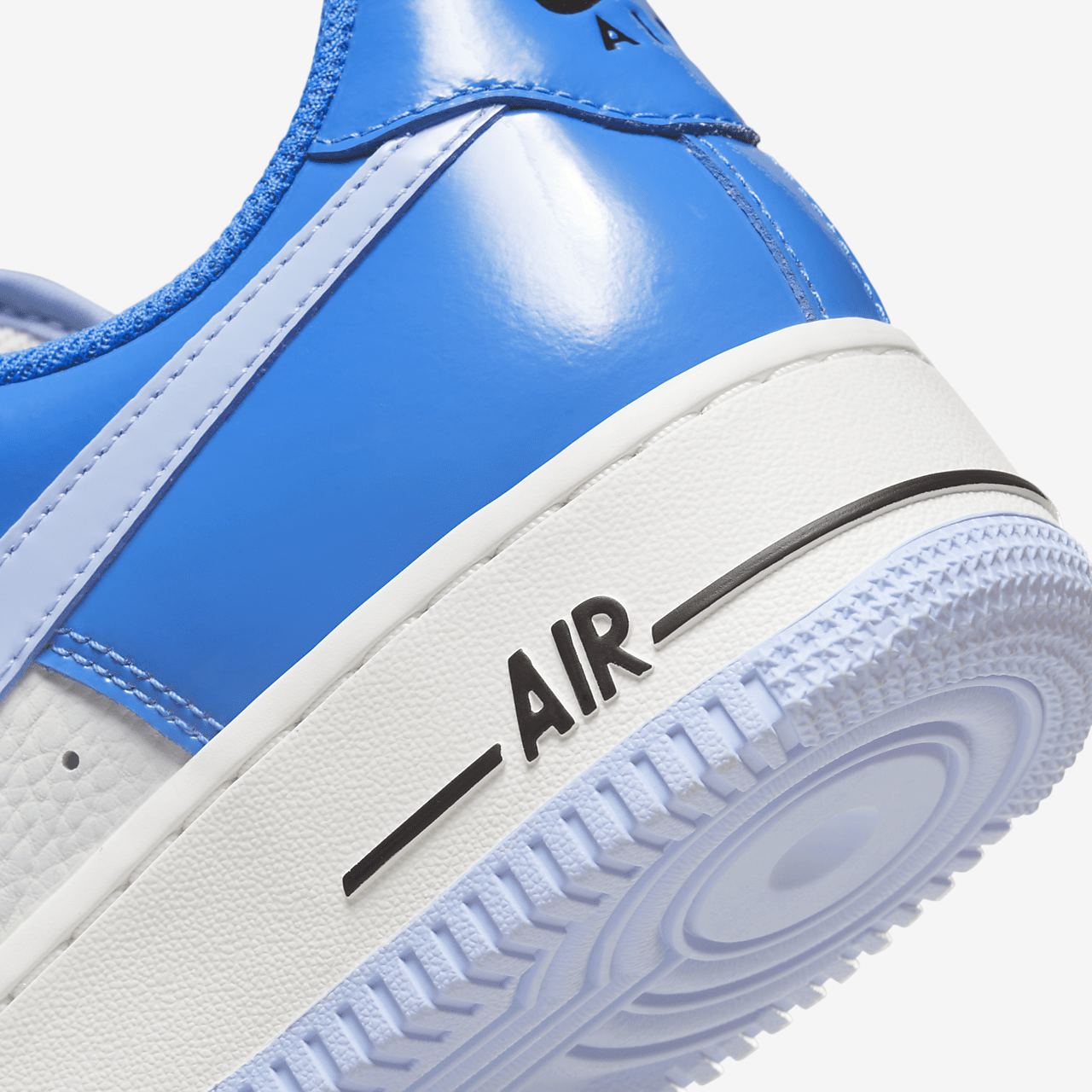 Nike Air Force 1 sneaker Cobalt Bliss/Summit White/Zwart/Light Photo Blue