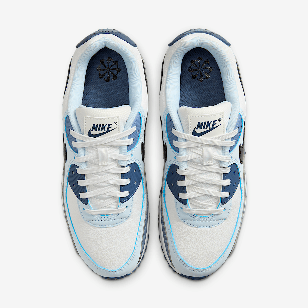 Nike Air Max sneaker Summit White/Ashen Slate/Blue Tint/Zwart