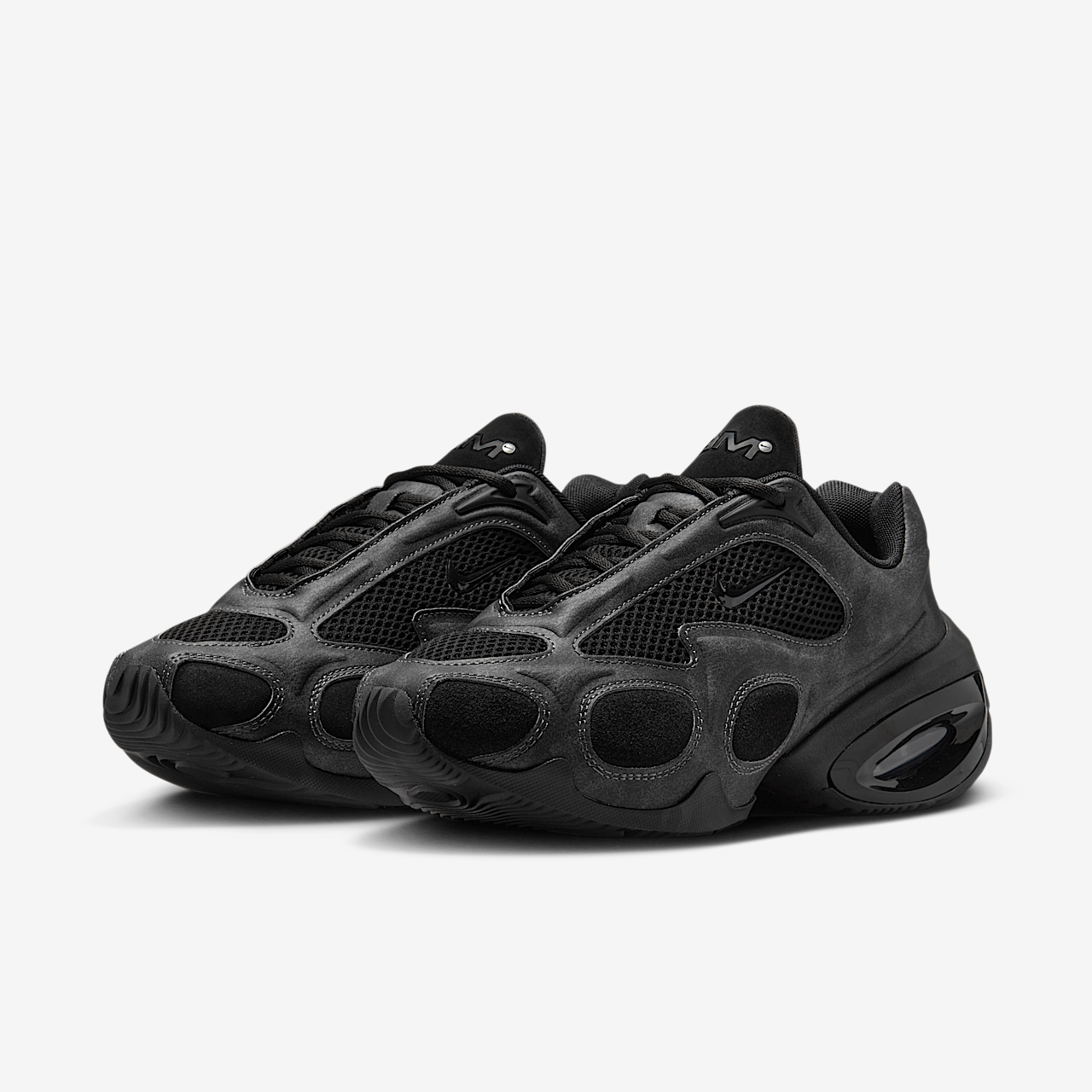 Nike Air Max sneaker Anthracite/Metallic Silver/Zwart