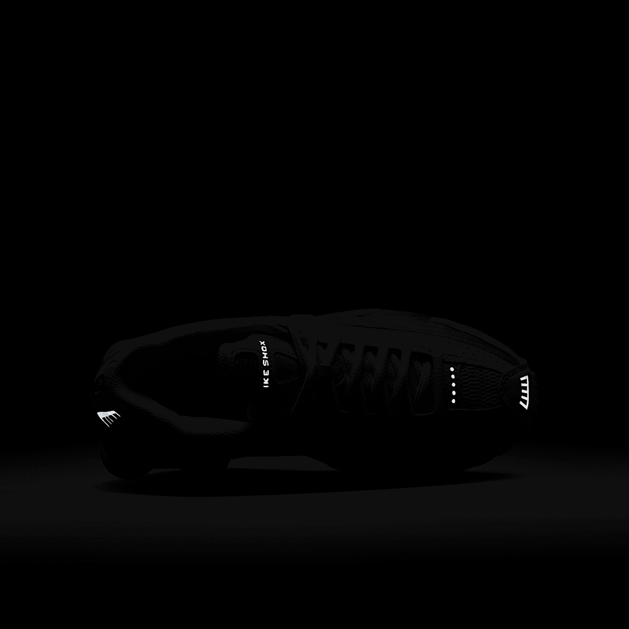 Nike Nike Shox sneaker Wit/Wit/Bright Crimson/Metallic Silver