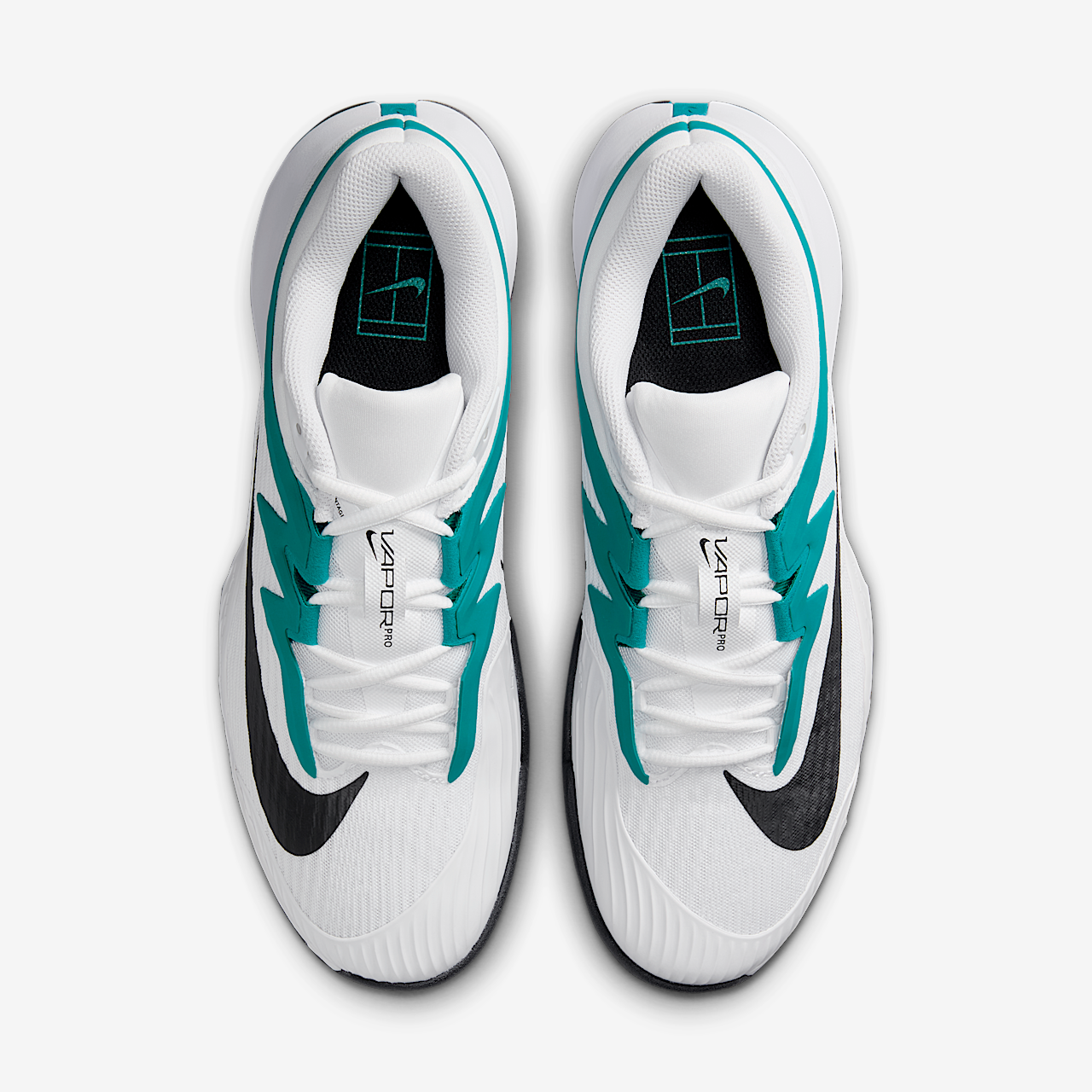 Nike  sneaker Wit/Radiant Emerald/Zwart