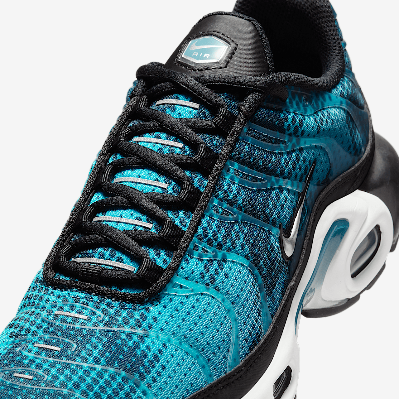 Nike Air Max Plus sneaker Zwart/Dusty Cactus/Wit/Metallic Silver