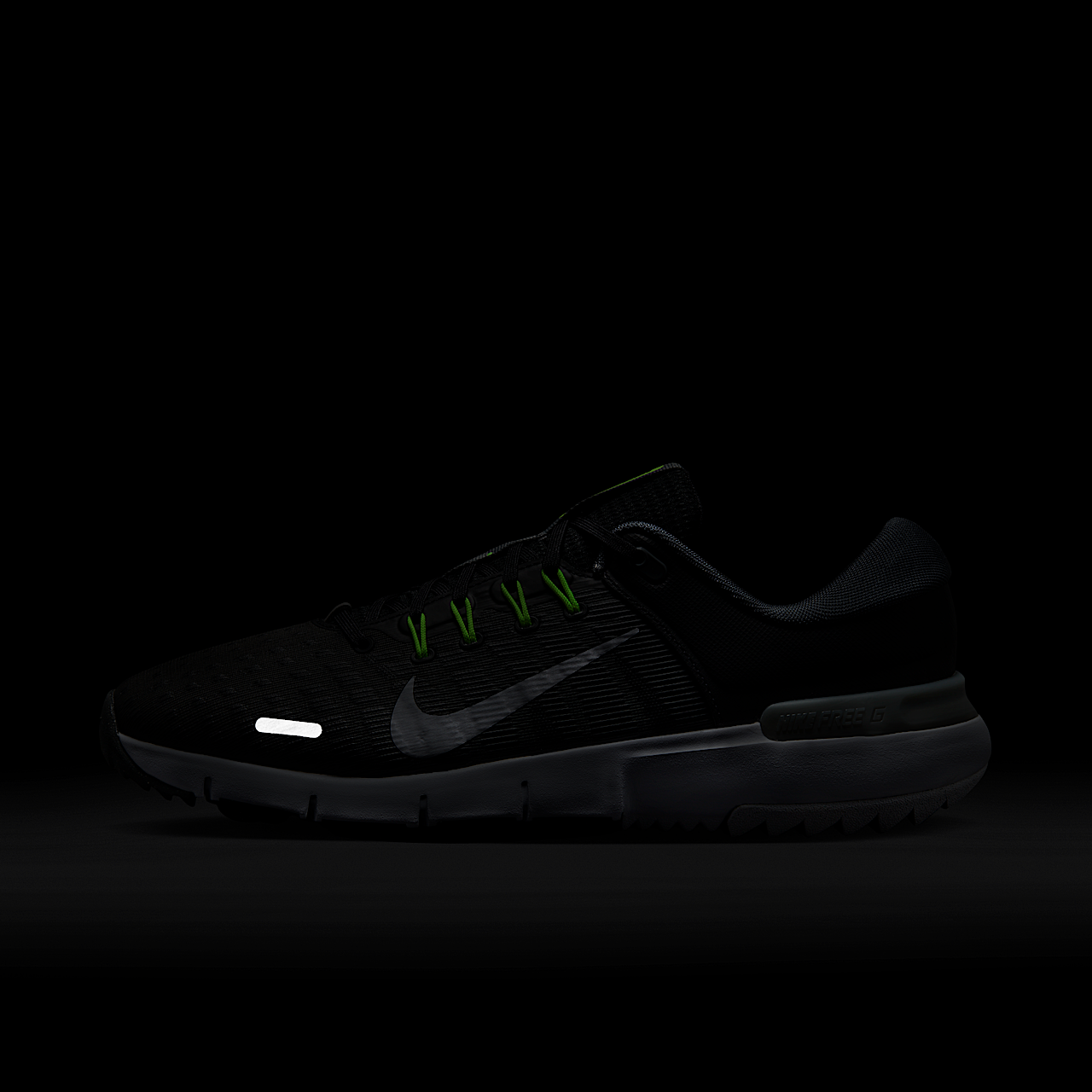 Nike  sneaker Zwart/Iron Grey/Volt/Wit