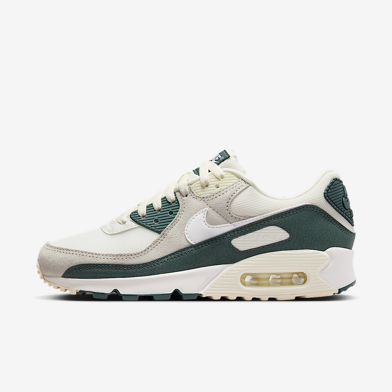 Nike Air max 90 sneaker Sail/Vintage Green/Coconut Milk/Wit